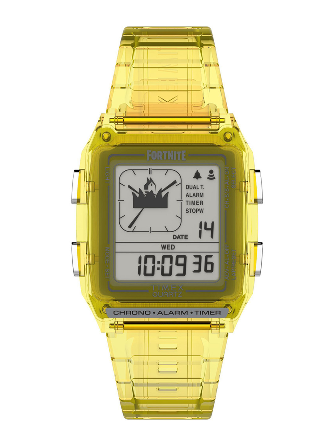 Timex Lab Men Stainless Steel Straps Digital Solar Powered Watch TW2W96600X6