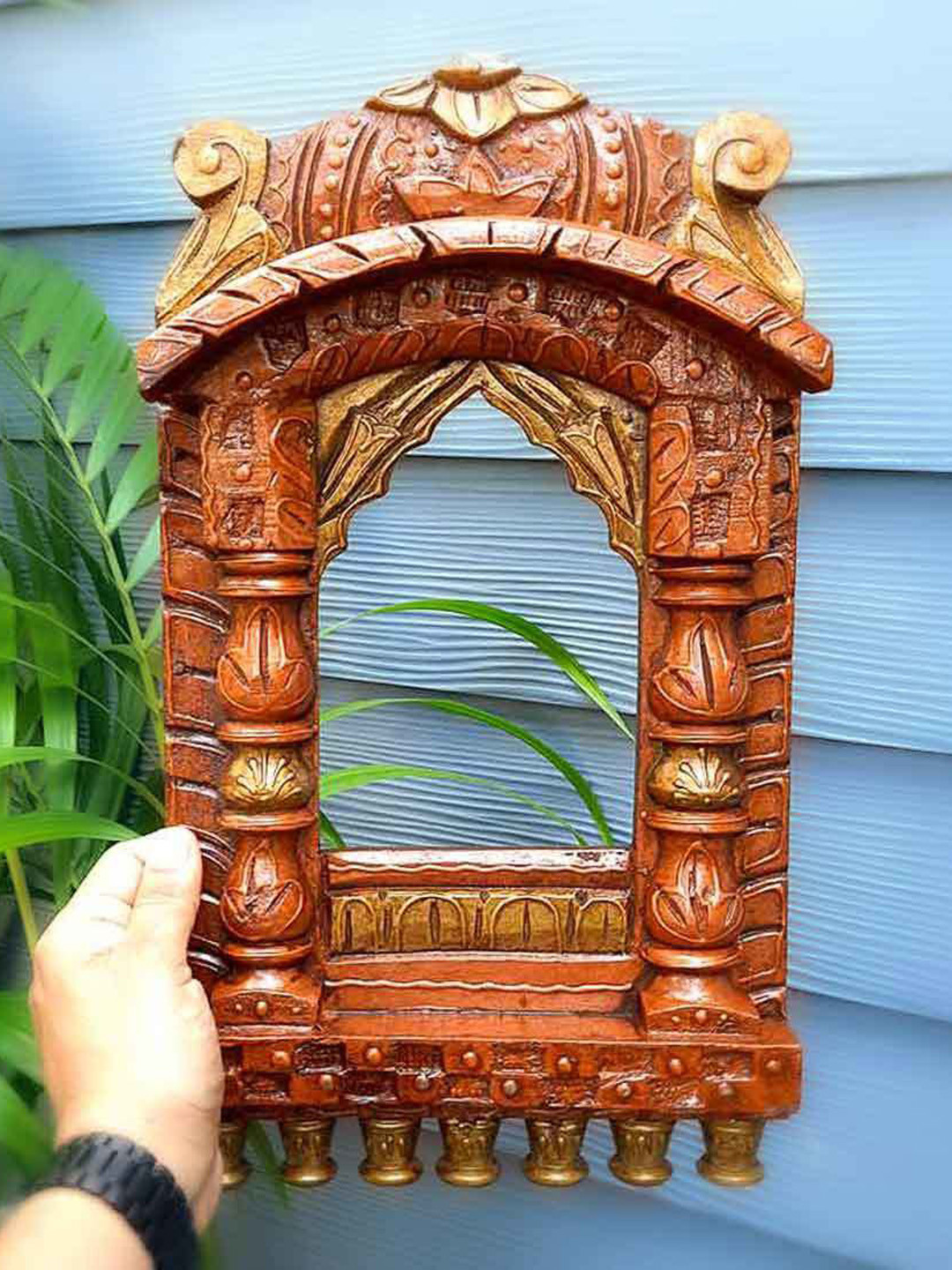 apka mart Jharokha Wood Hanging Hall Jharokas-15.7In