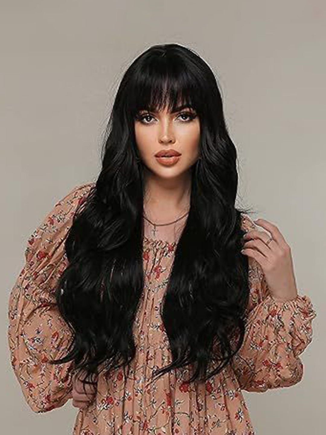 D-Divine Wavy Halloween Wig - Black