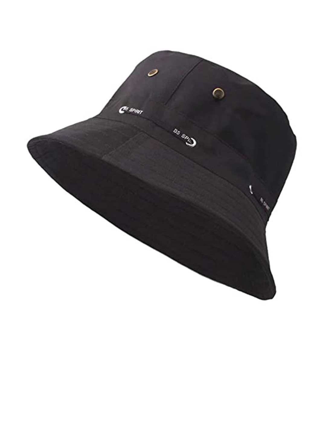 Infispace Women Black Solid Bucket Hat