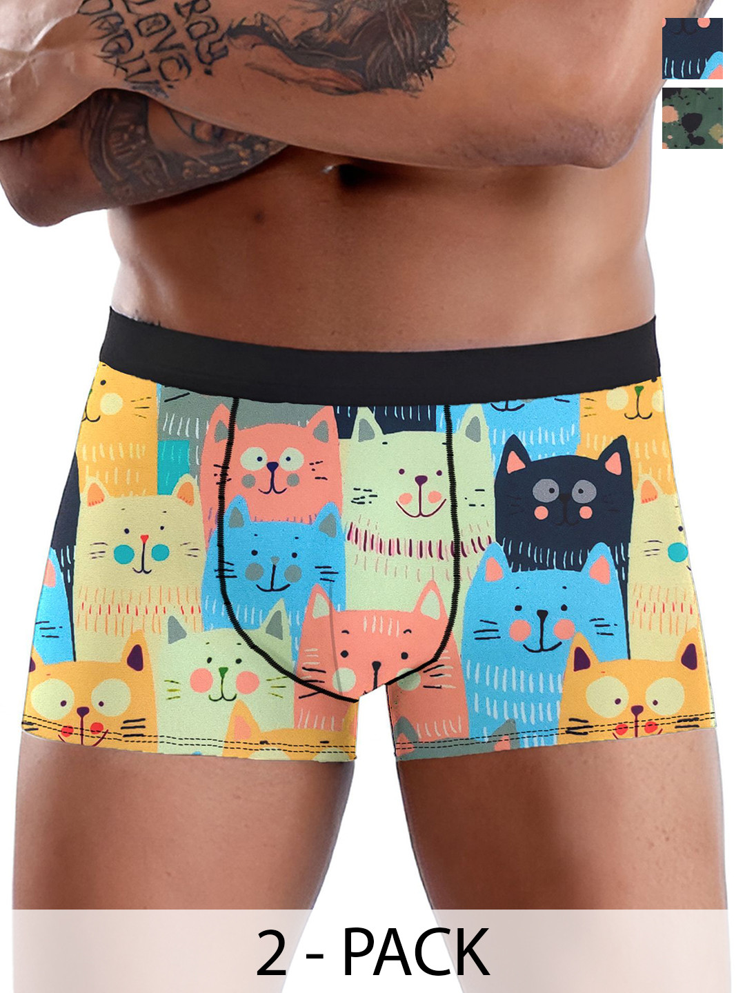 DISPENSER Men Pack Of 2 Printed Trunk V12-C12-C16-M