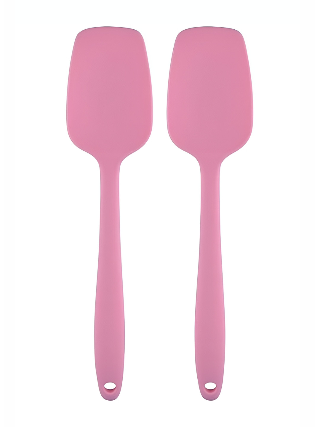 Baskety Pink 2 Pieces Silicone Spatulas