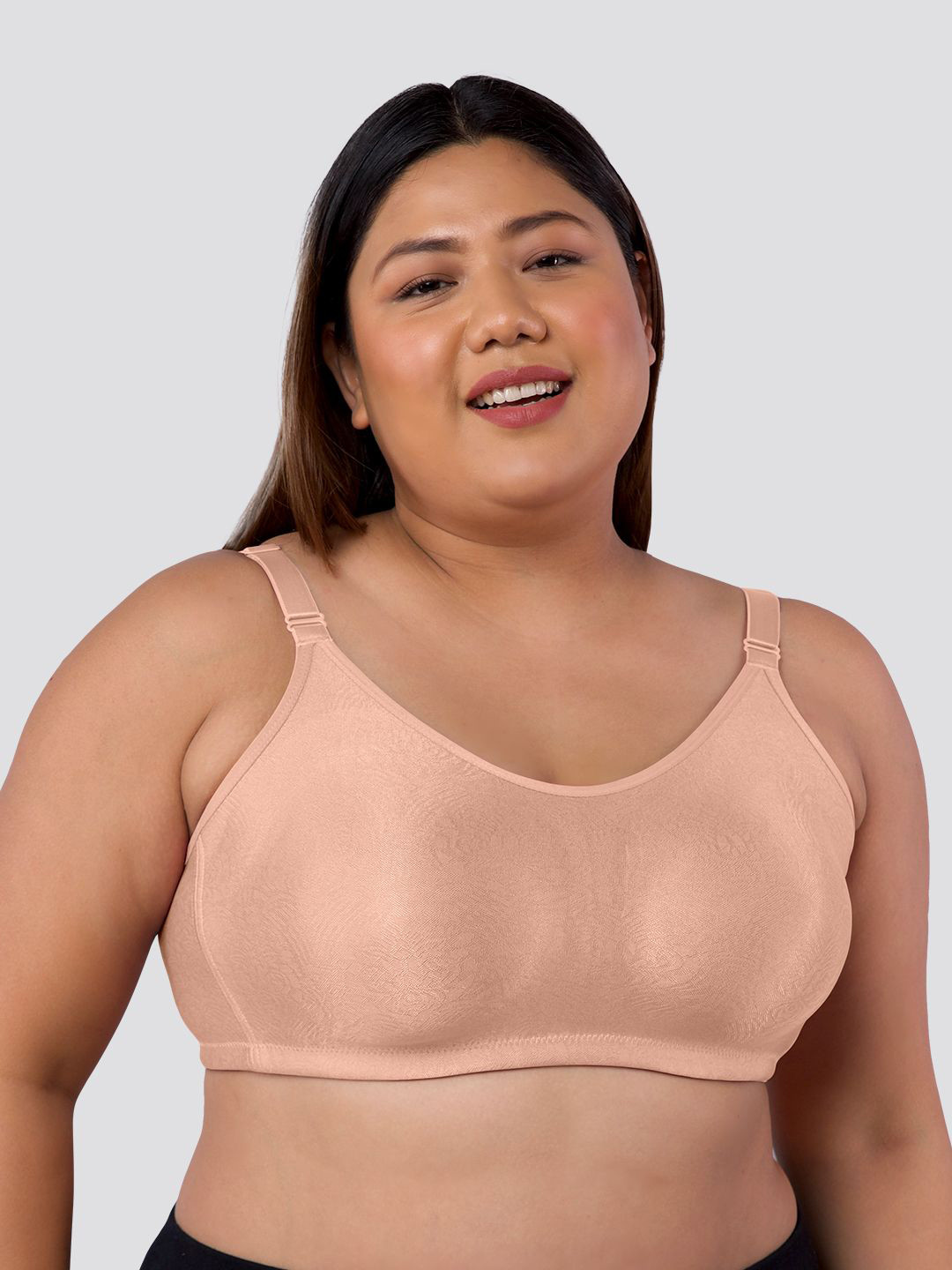 MAASHIE M4409 Women Plus Size Full Coverage Non Padded Non Wired T-shirt Bra PCH PCH