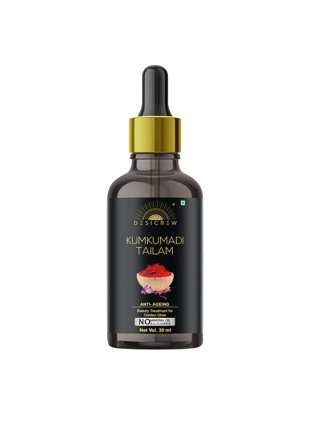 Desi Crew Anti-Ageing & Radiant Kumkumadi Tailam- 30 ml