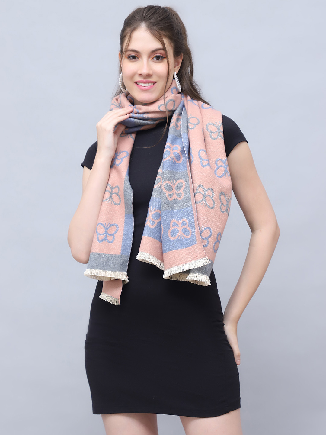ELLIS Women Patterned Mufflers