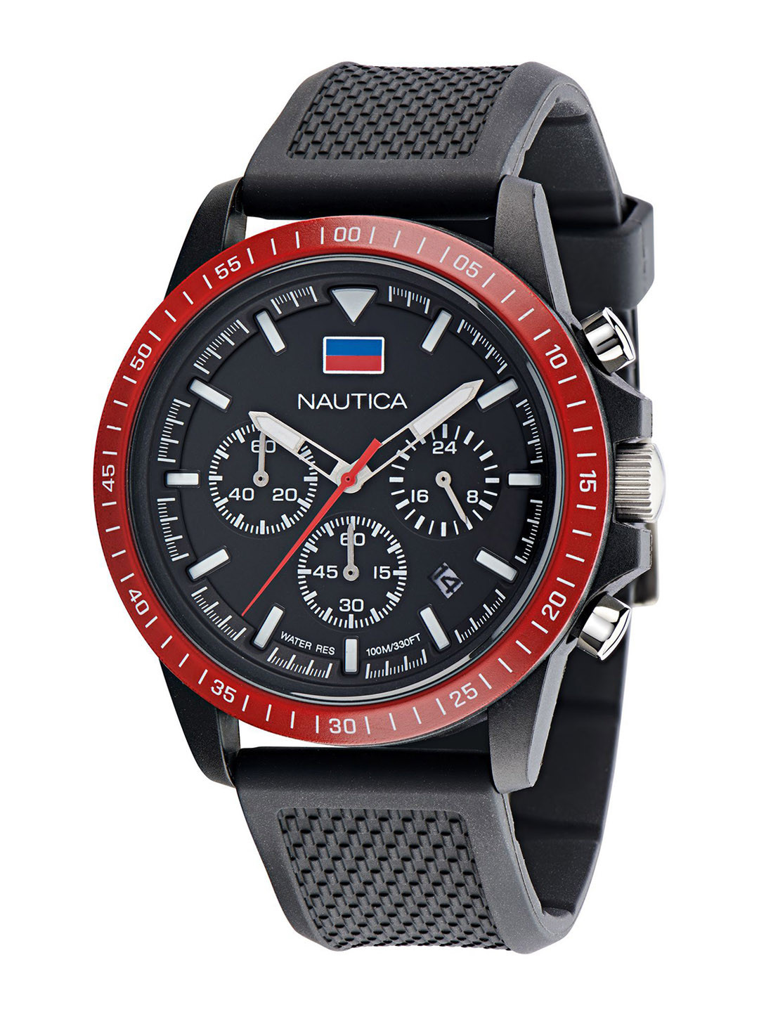 Nautica One Men Dial & Leather Straps Analogue Watch NAPNOF3S8