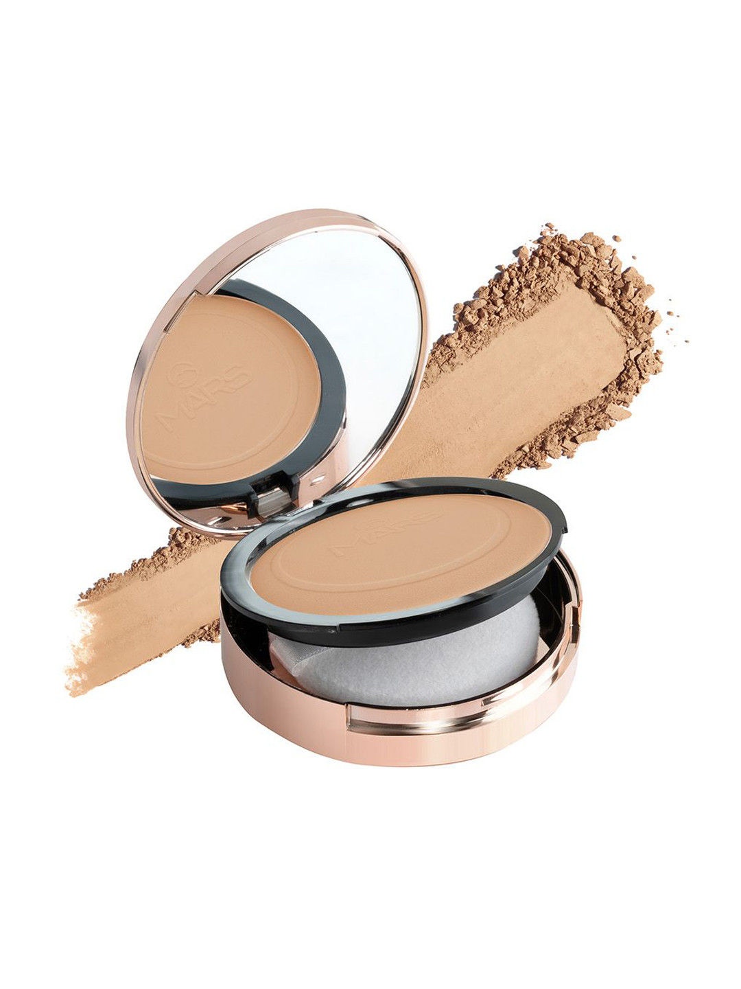 MARS Mattifying Compact Powder With Applicator Puff 8 g - Tan 06