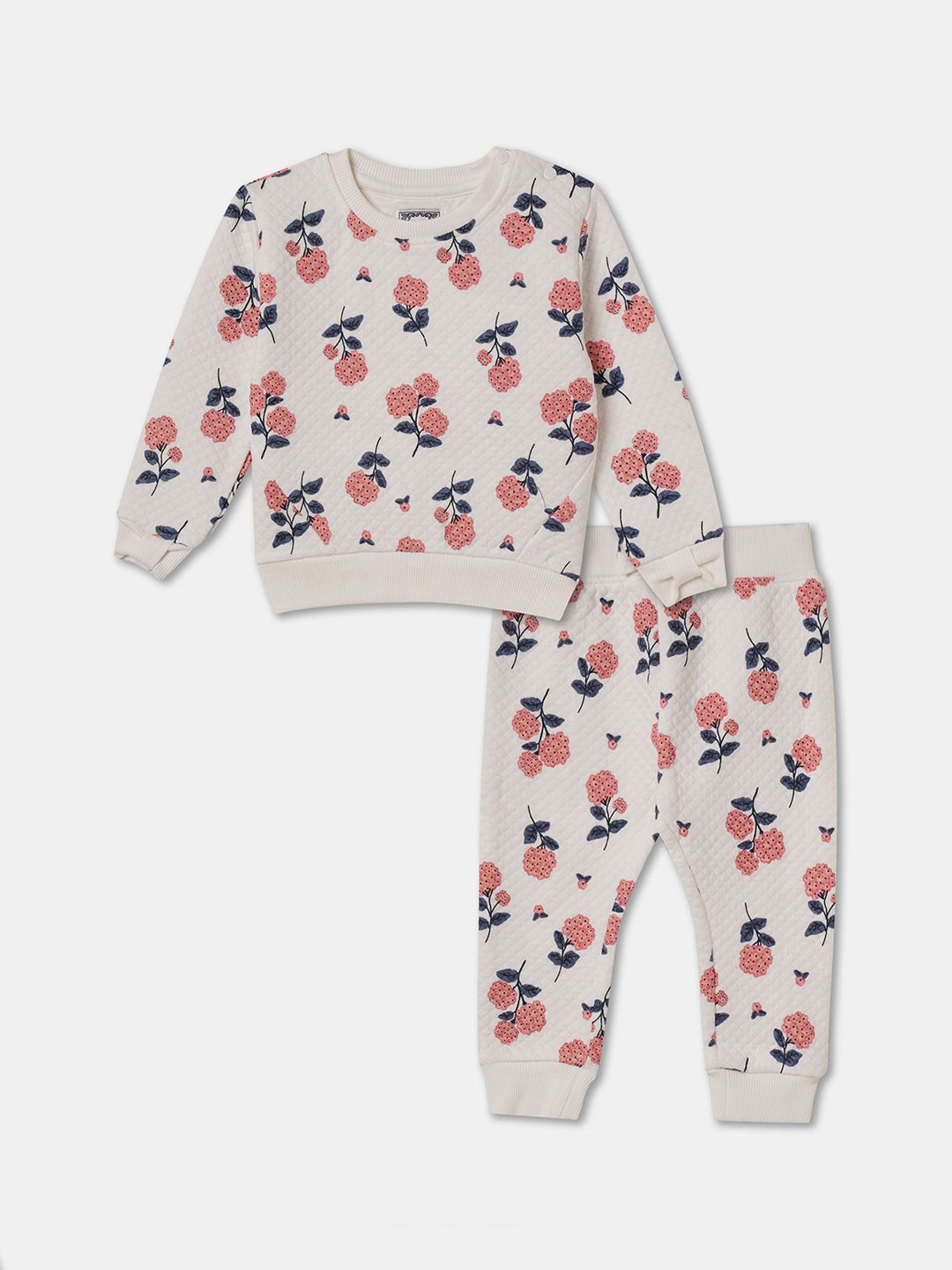 R&B Printed Shirt With Joggers Co-Ords