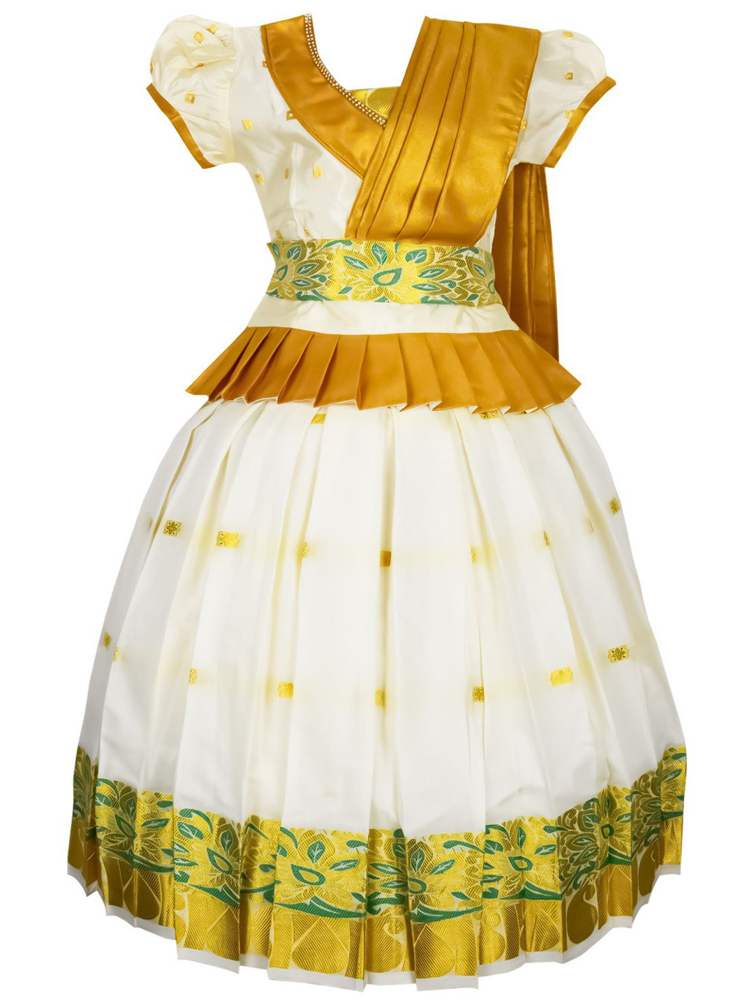 AMIRTHA FASHION Girls Ready to Wear Lehenga & Blouse With Dupatta
