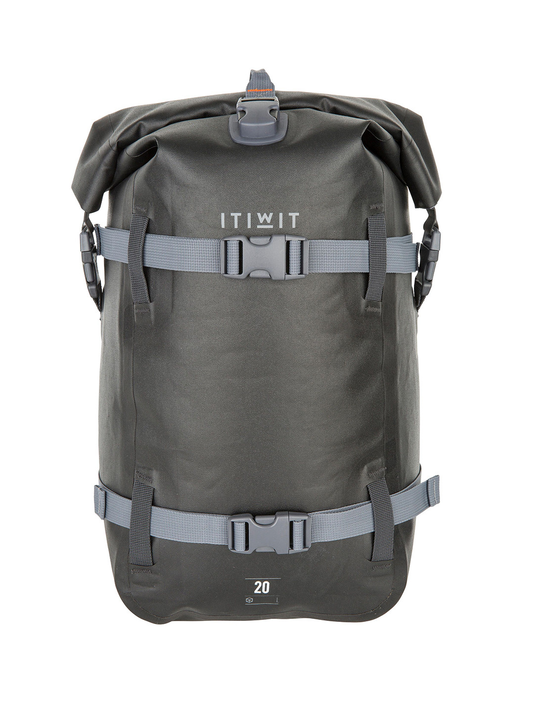 Decathlon ITIWIT Unisex Black Waterproof 20L Backpack