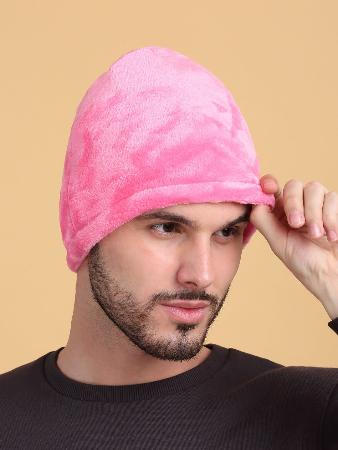 KLOTTHE Men Woollen Beanie Casual Caps
