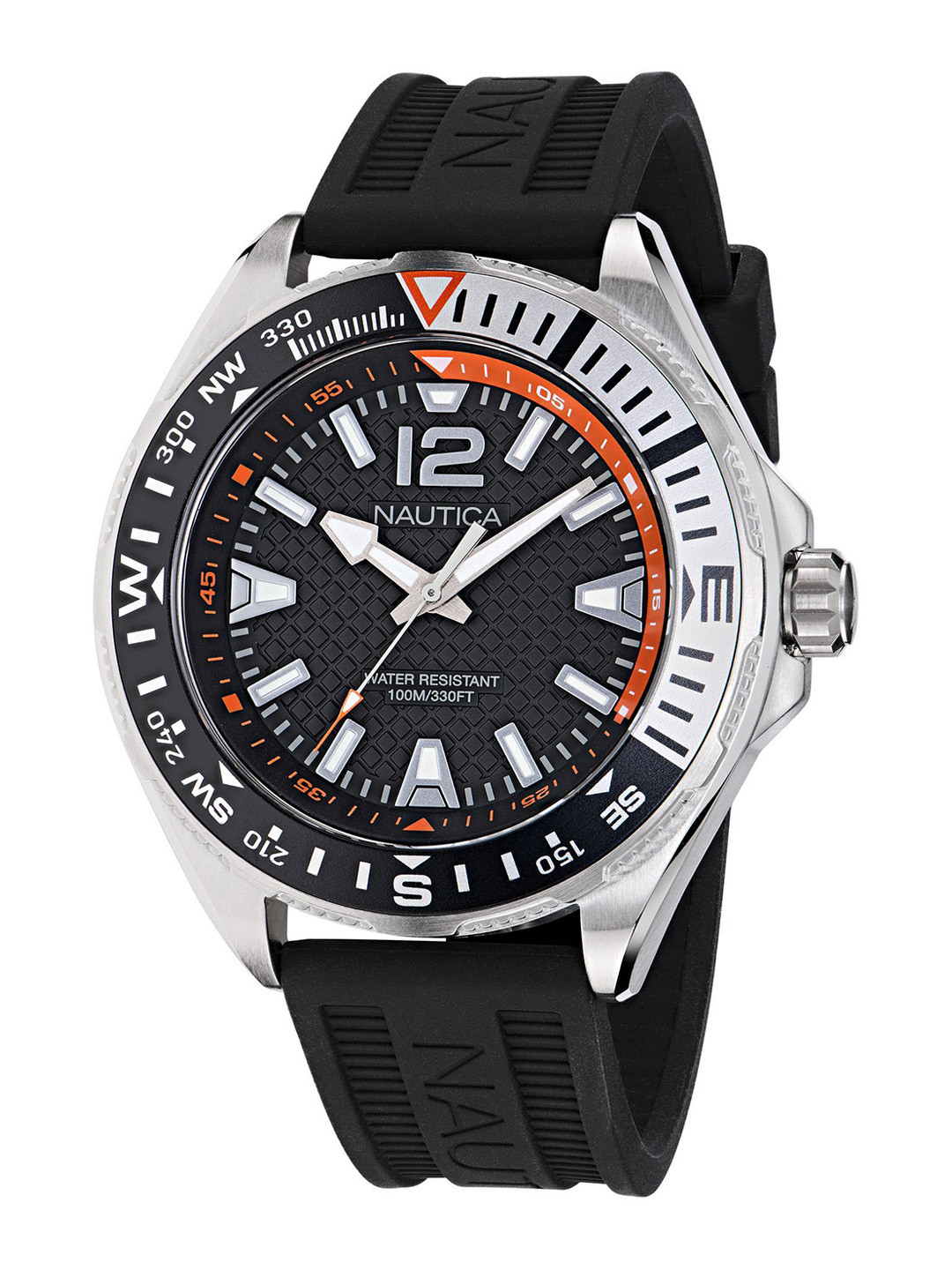 Nautica Men Patterned Dial & Straps Analogue Watch NAPCWF304