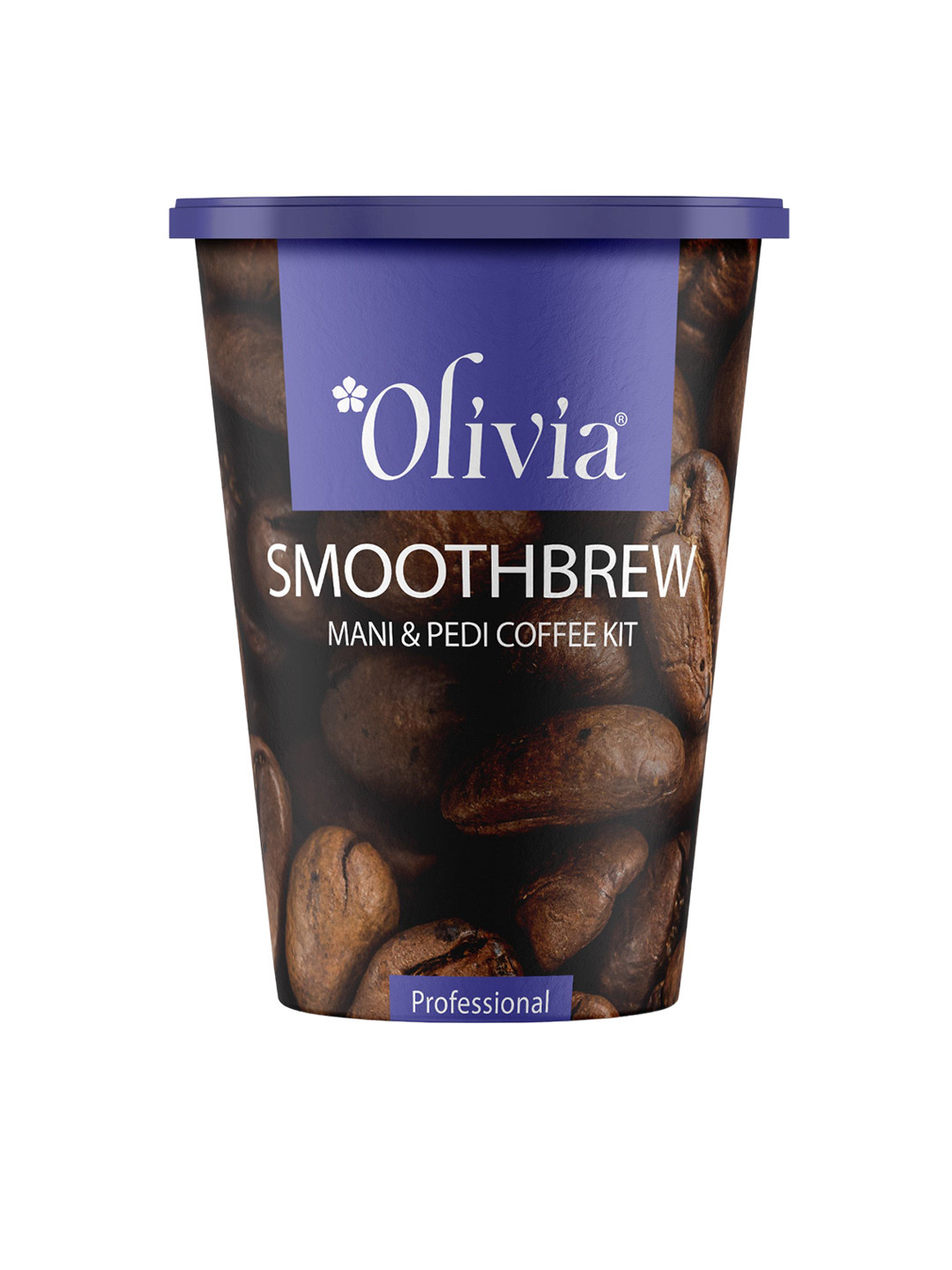 Olivia Smoothbrew Professional Coffee Mani & Pedi Kit - 50 g