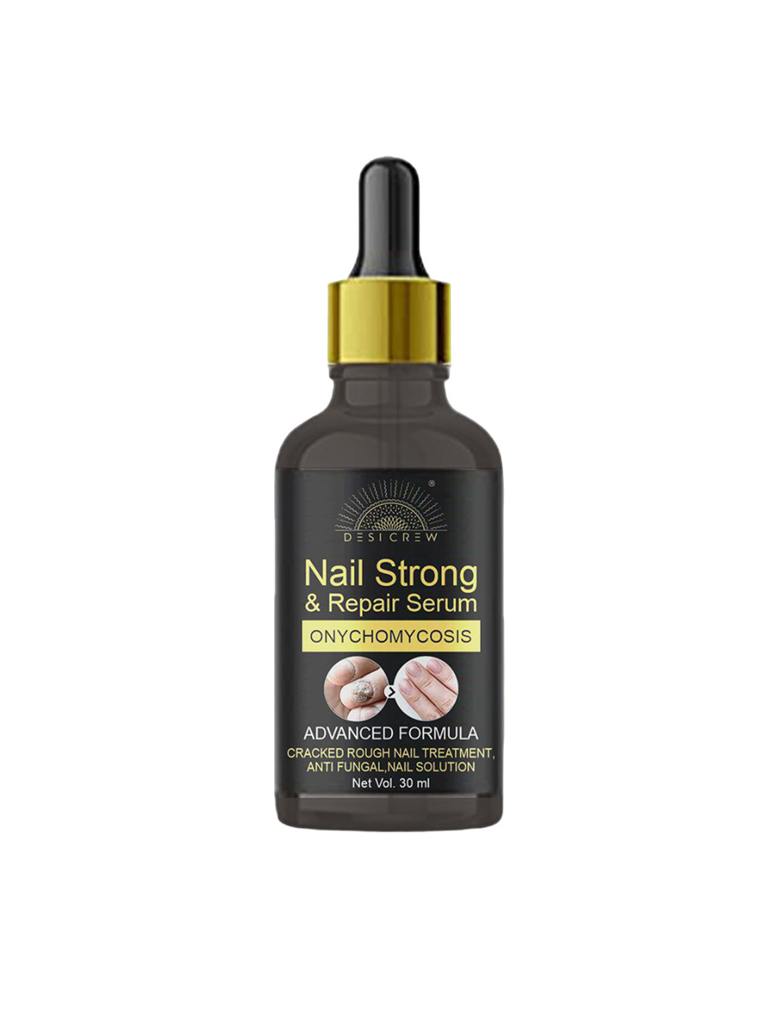 Desi Crew Onychomycosis Nail Strong & Repair Serum - 30 ml