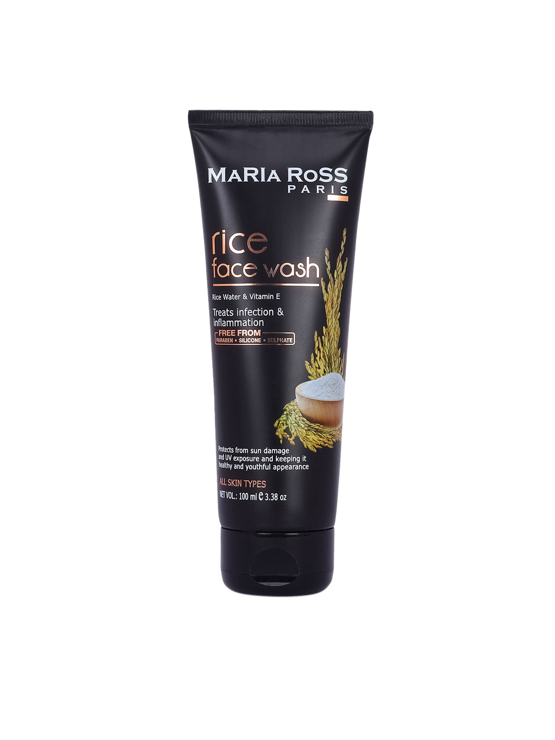 MARIA ROSS PARIS Rice Water Face Wash For Glass Skin - 100 ml
