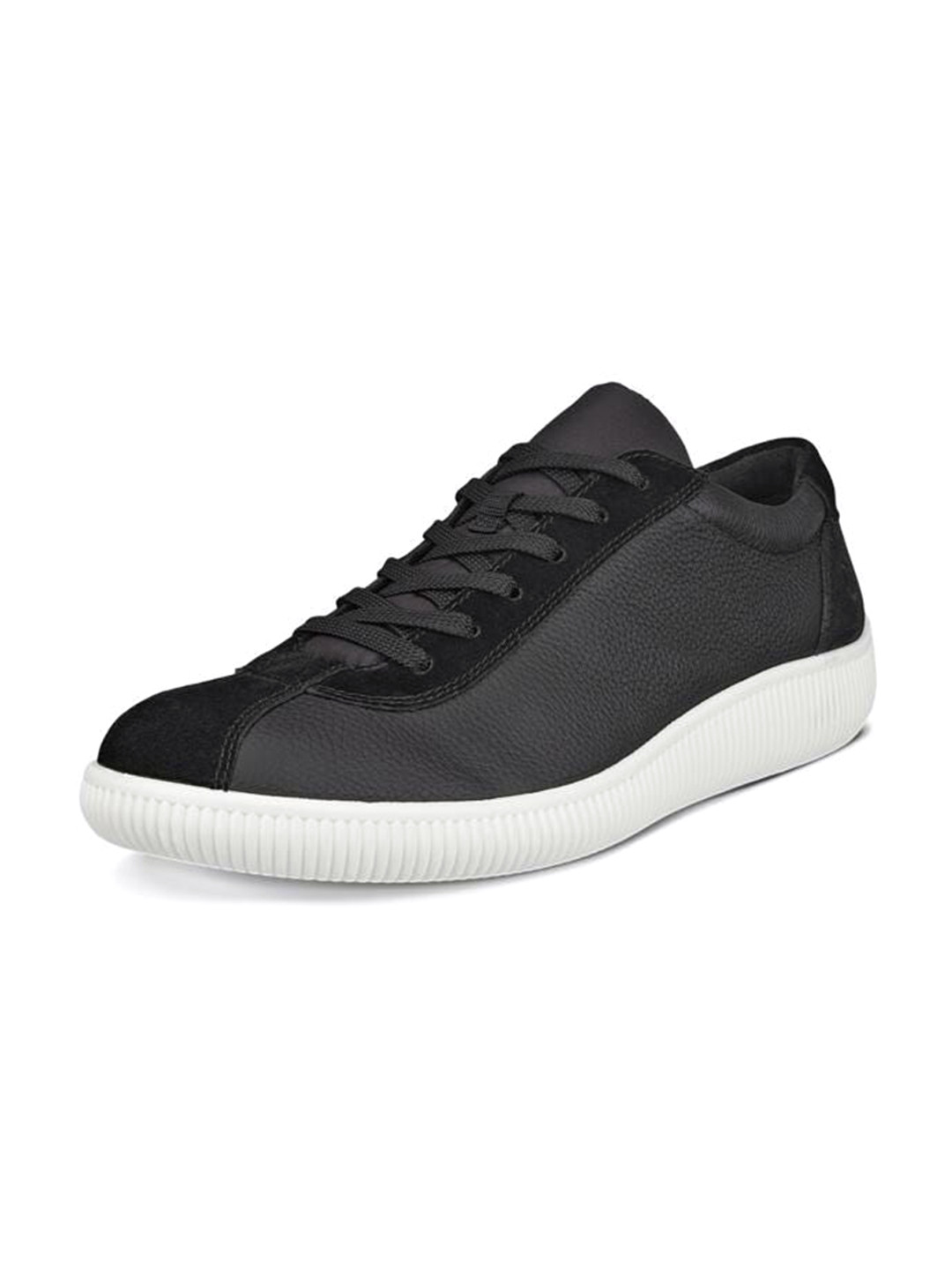 ECCO Men Soft Zero Leather Sneakers