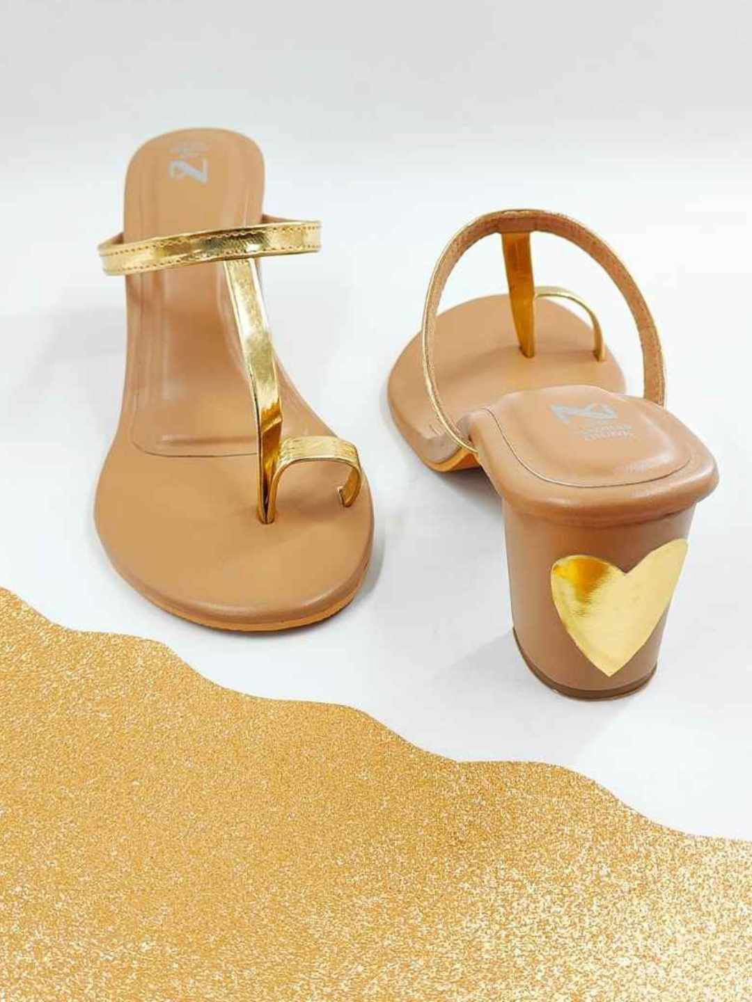 THE MADRAS TRUNK Platform Sandals