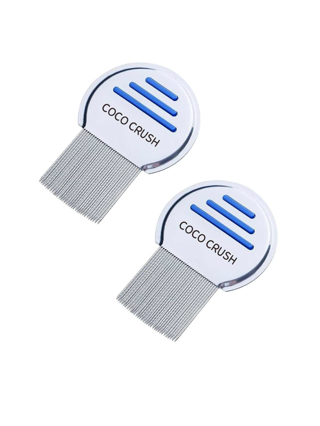 Coco Set Of 2 Stainless Steel Professional Lice Comb