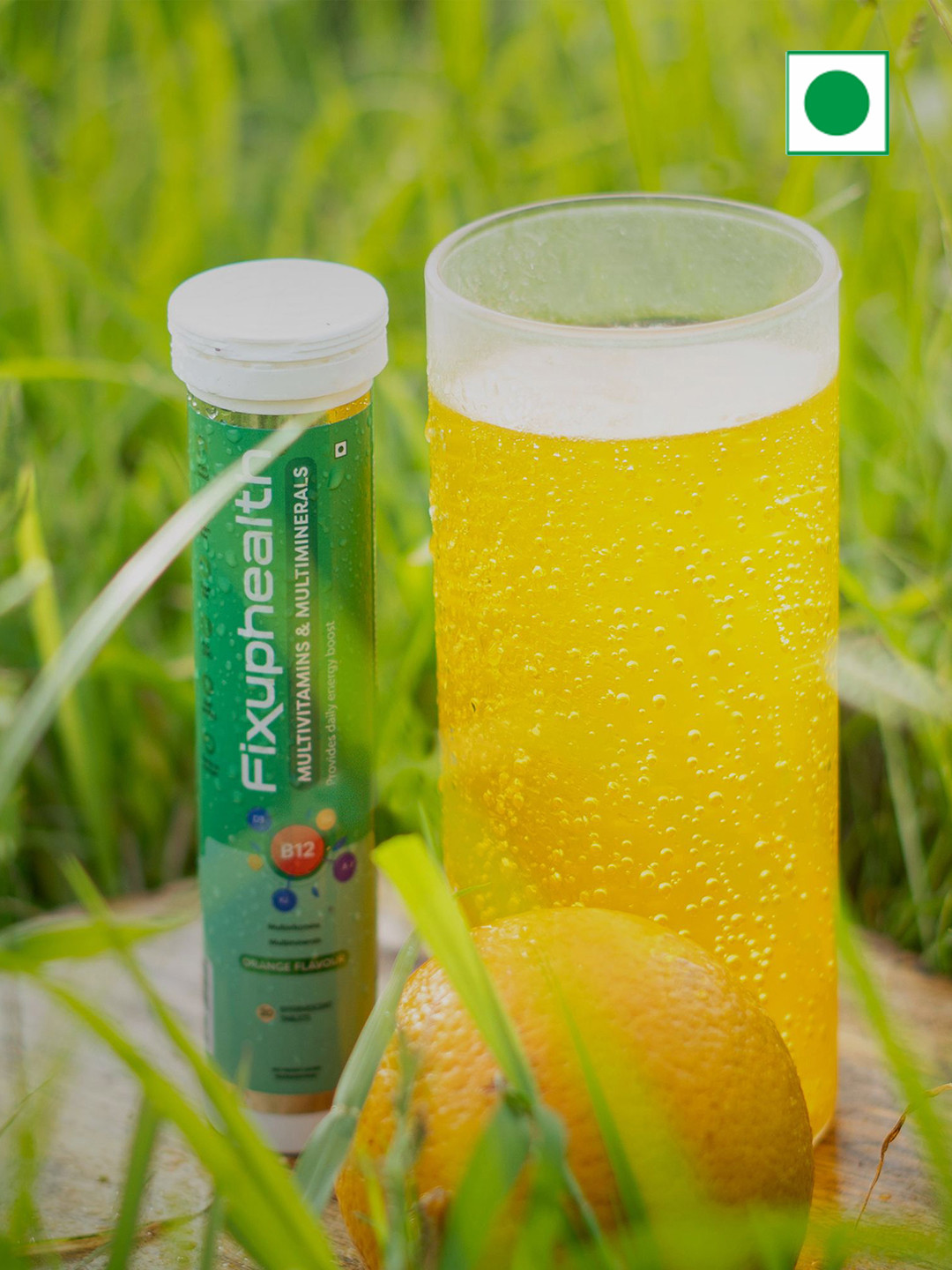 Fixuphealth Set Of 6 Multivitamins & Multiminerals Tablet -20 Tablets Each - Orange Flavor