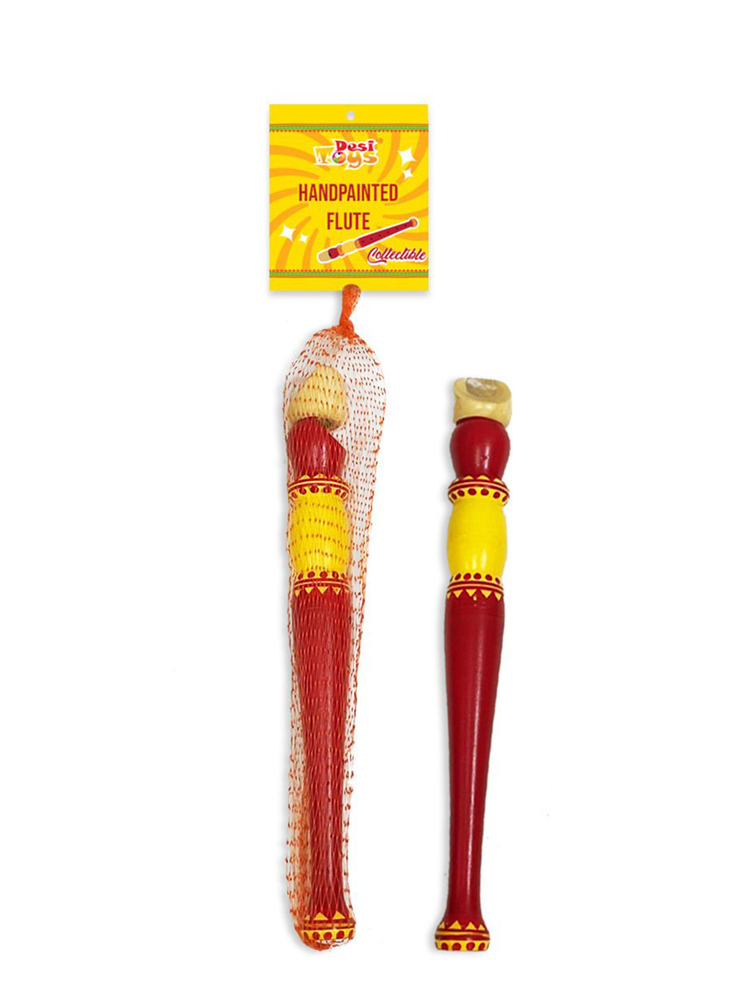 Desi Toys Handcrafted Wood Flute Gaming Activity Toys