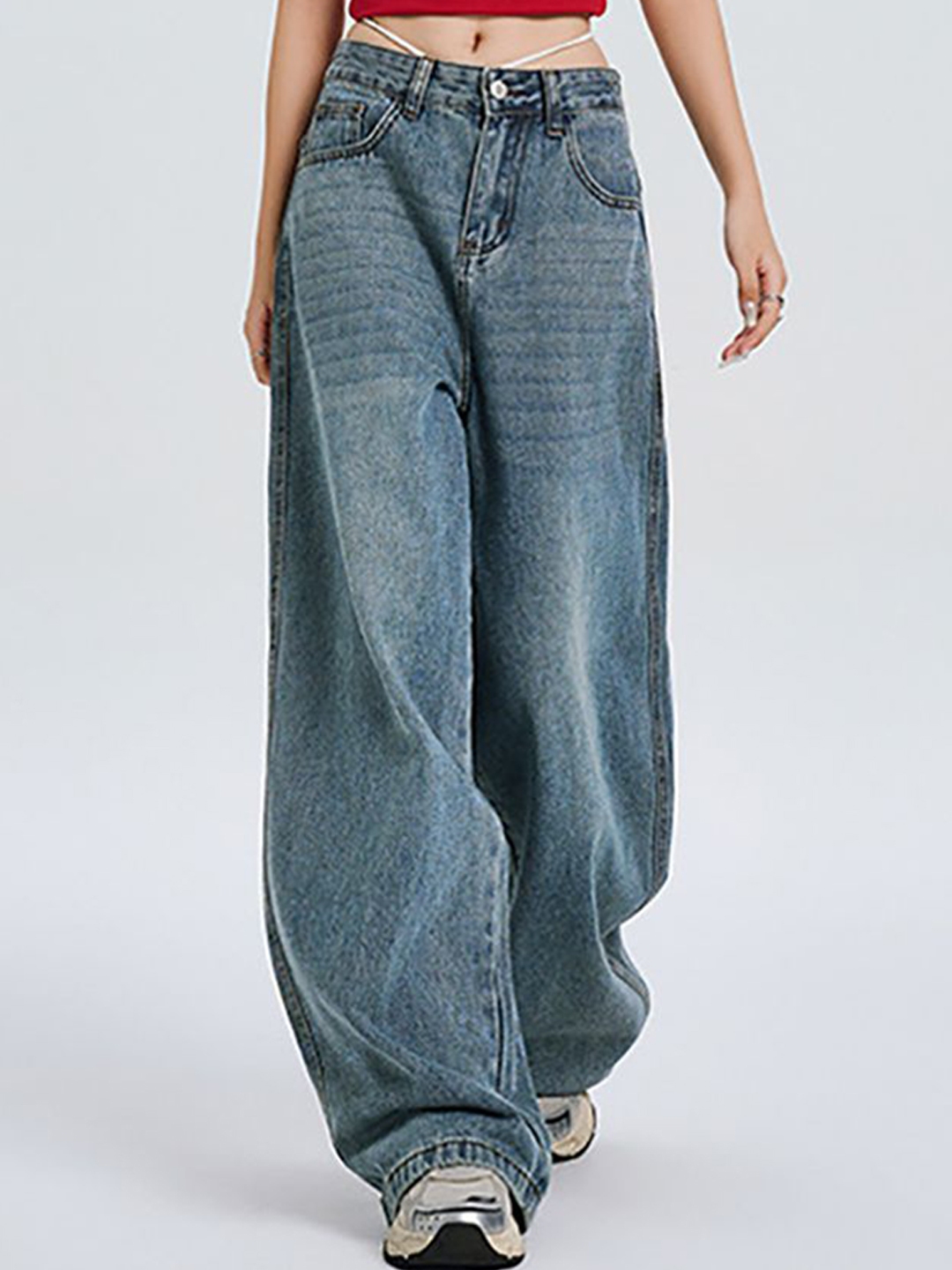 StyleCast x Revolte Women Flared Mid-Rise Jeans(27) by Myntra