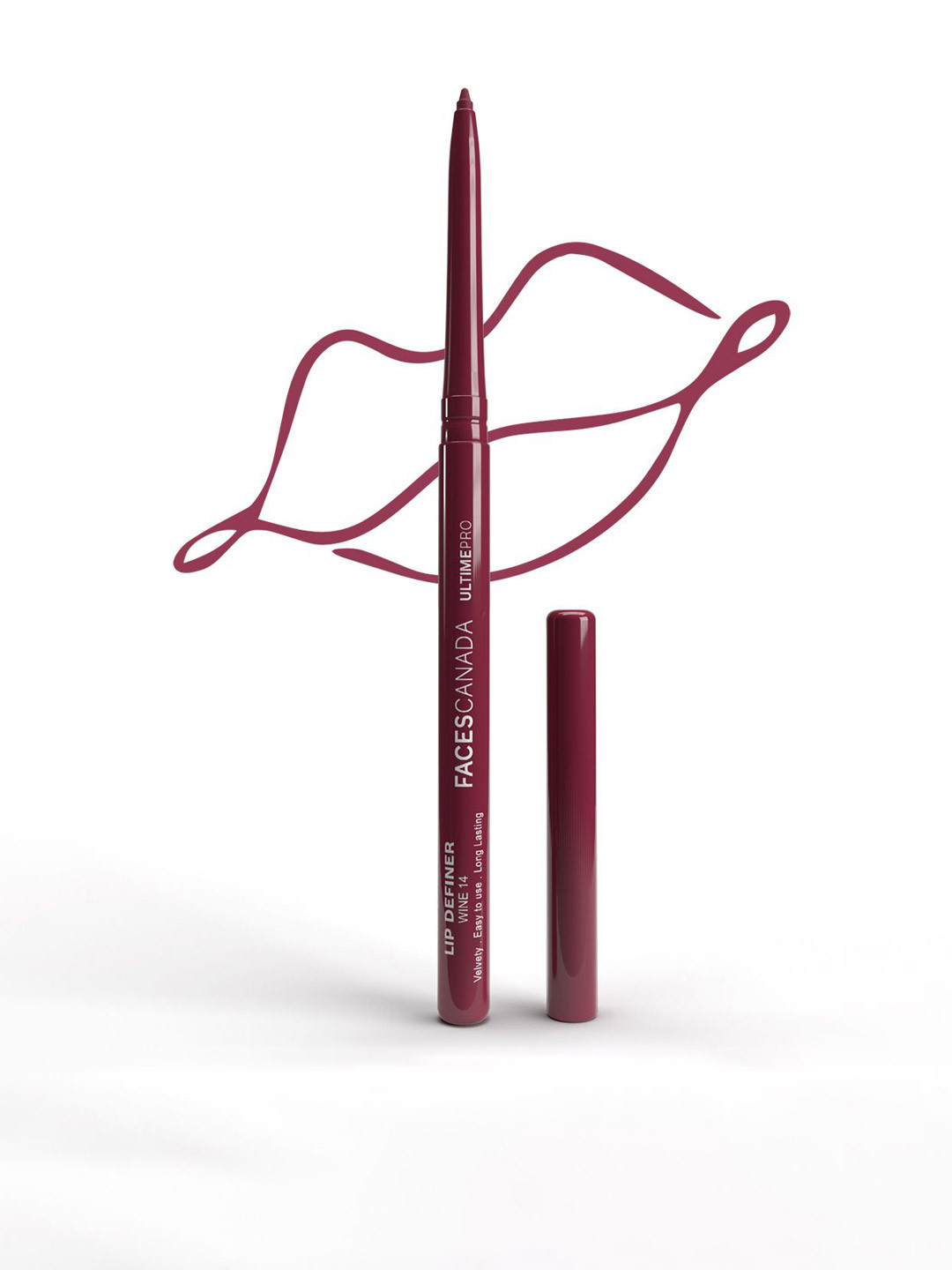 FACES CANADA Ultime Pro Lip Definer- Wine 14- 0.35g