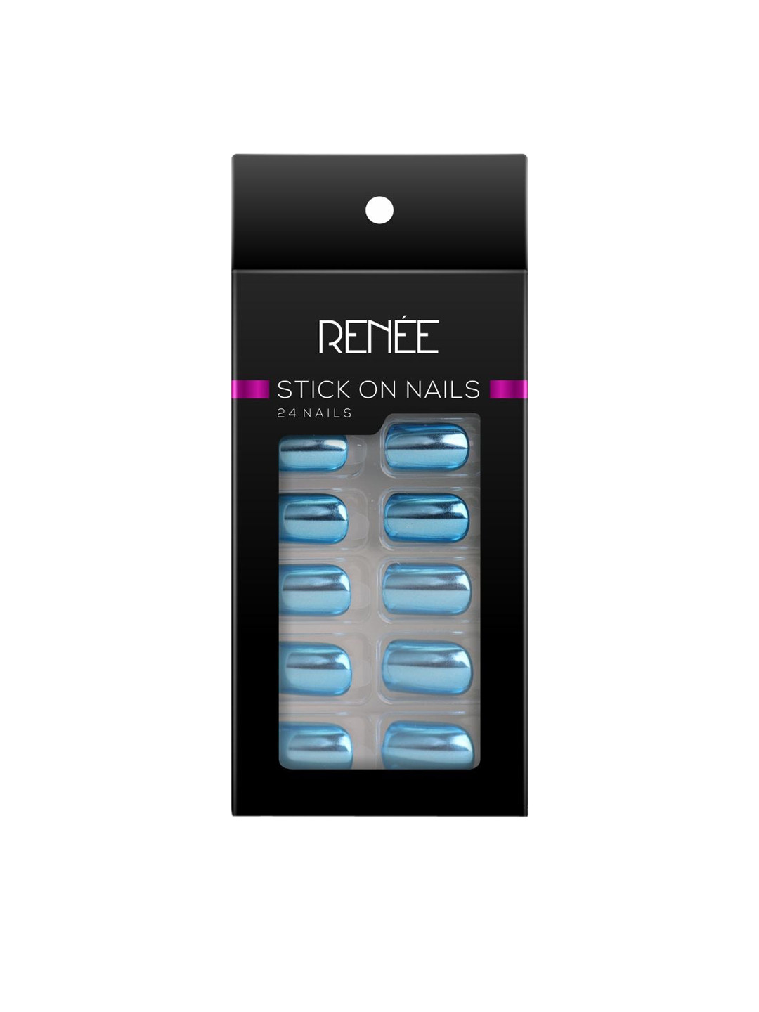 Renee Set Of 24 Stick On Nails - MN 02
