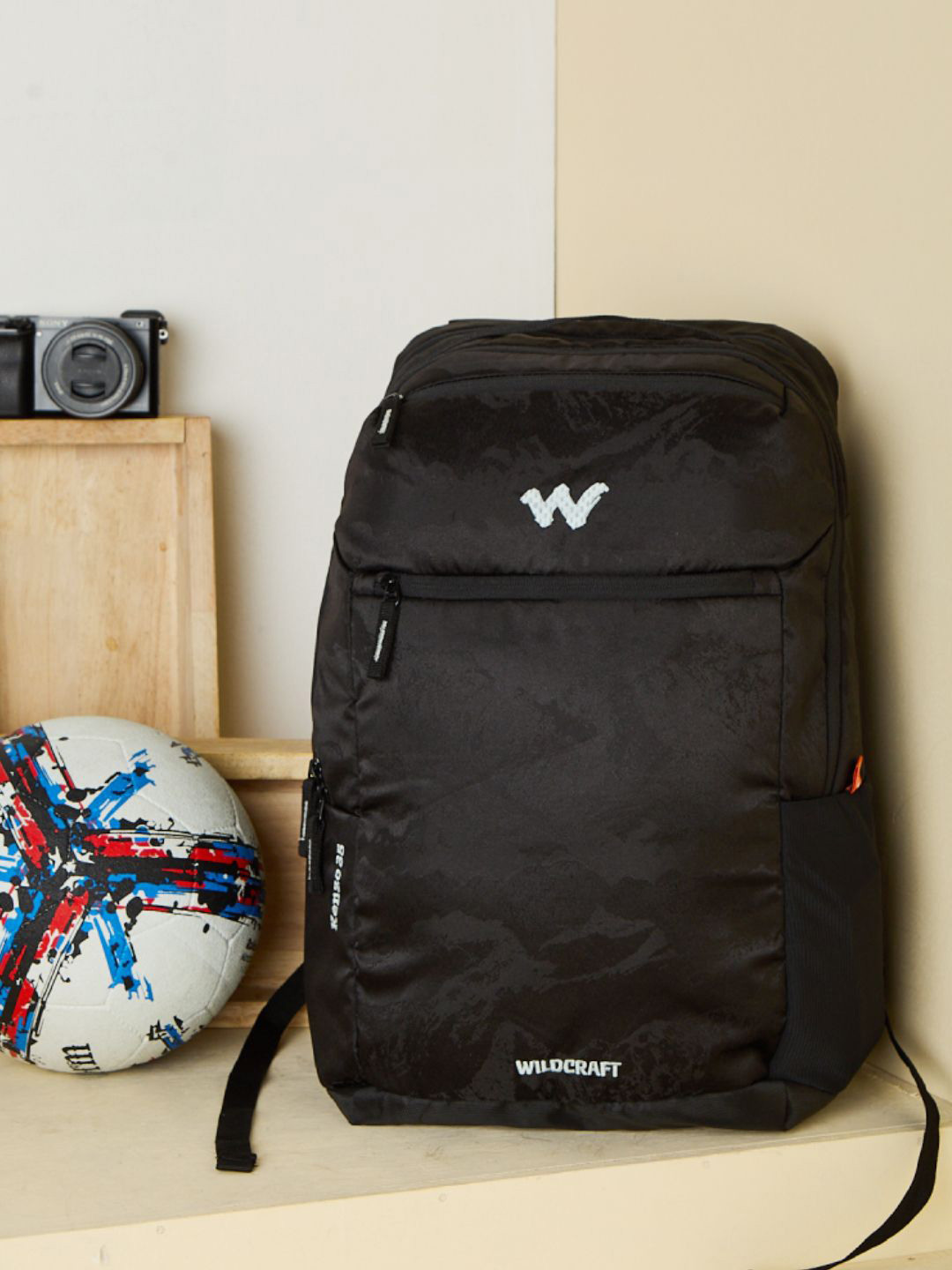 Wildcraft Unisex Kenzo 35 Brand Logo Printed Up To 16 Inch Laptop Ergonomic Backpack