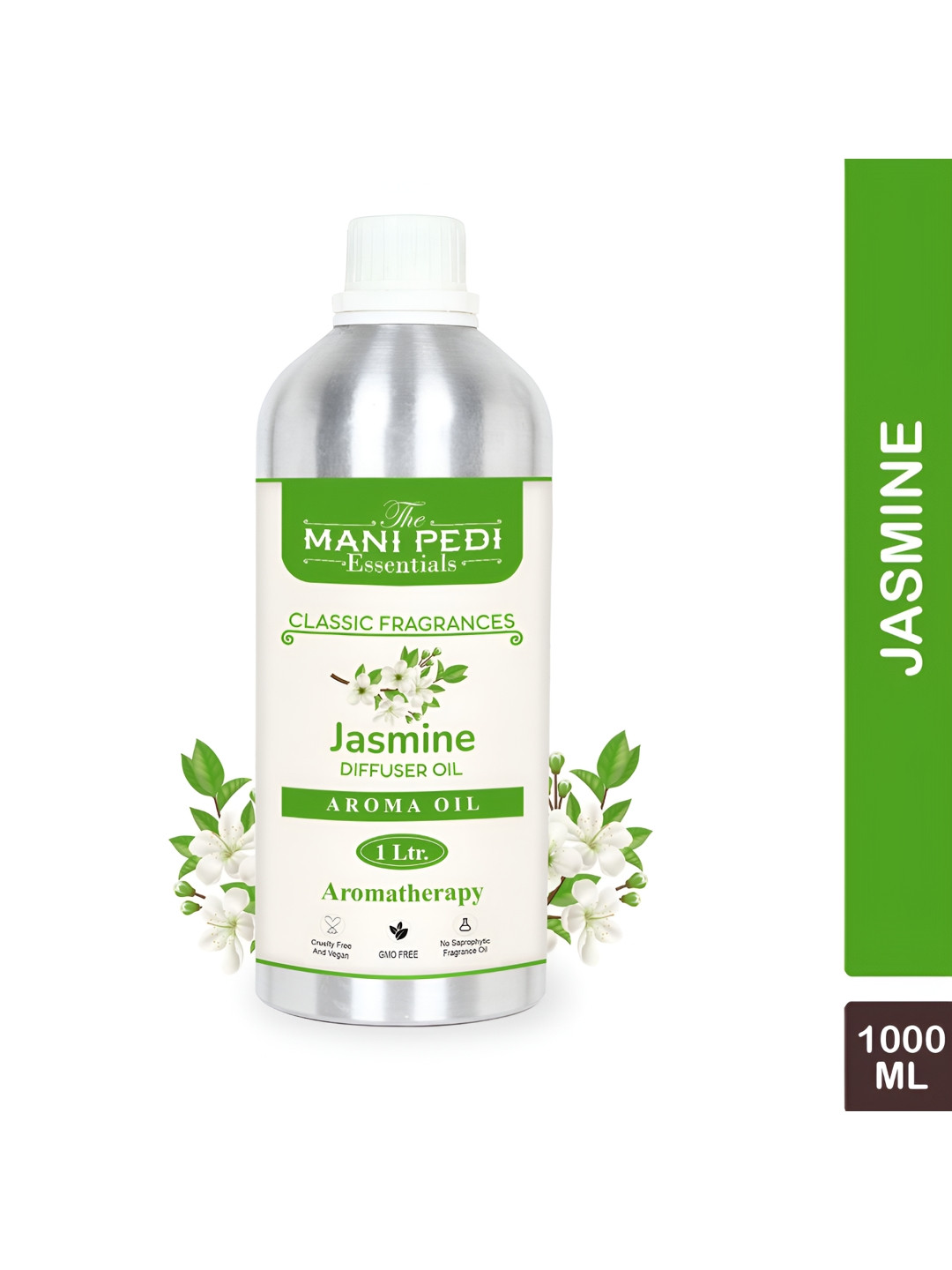 The Mani Pedi Essentials Transaprent Jasmine Diffuser Oil - 1 Ltr