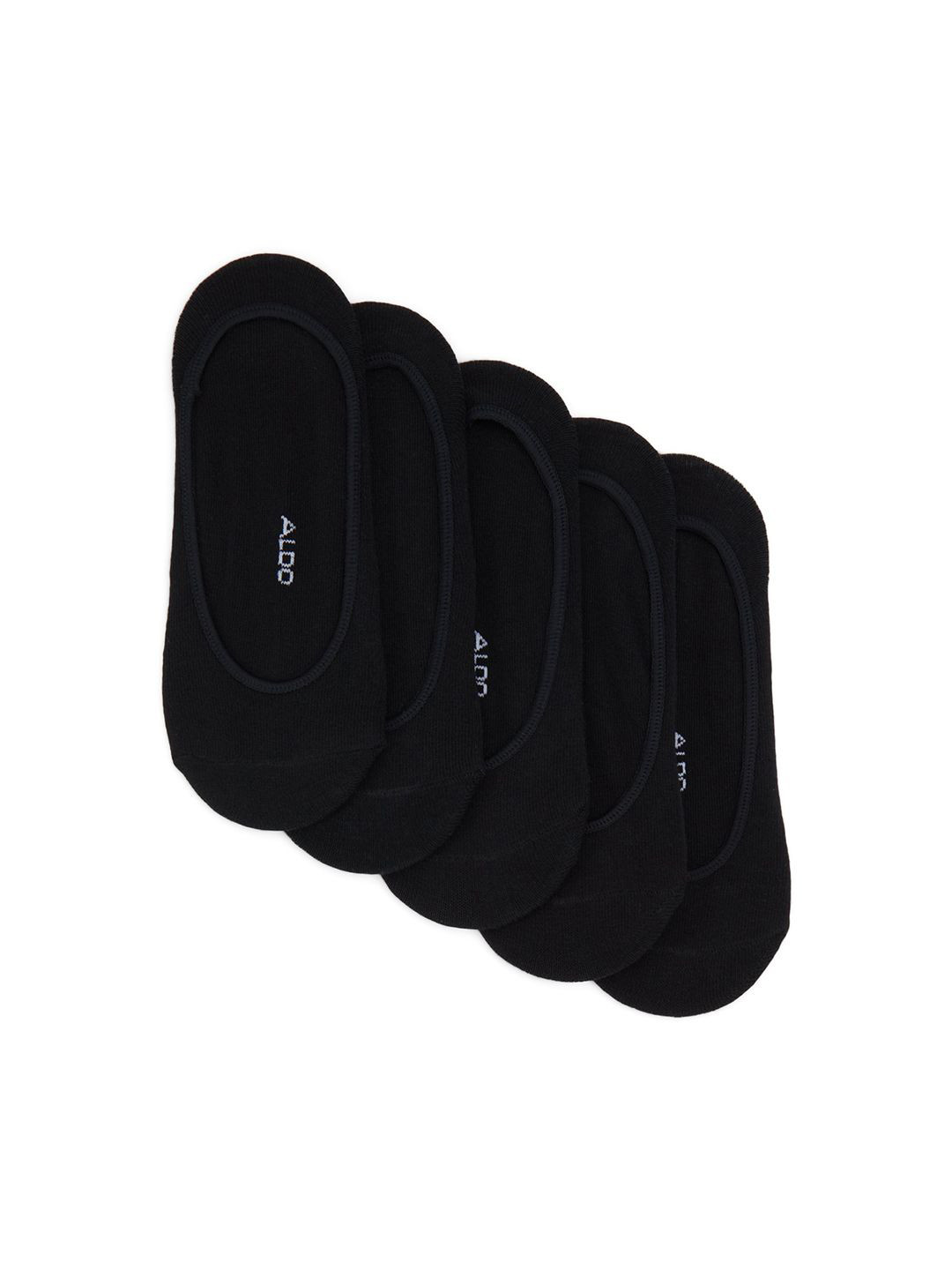 ALDO Women Cotton Pack Of 5 Shoe Liners Socks