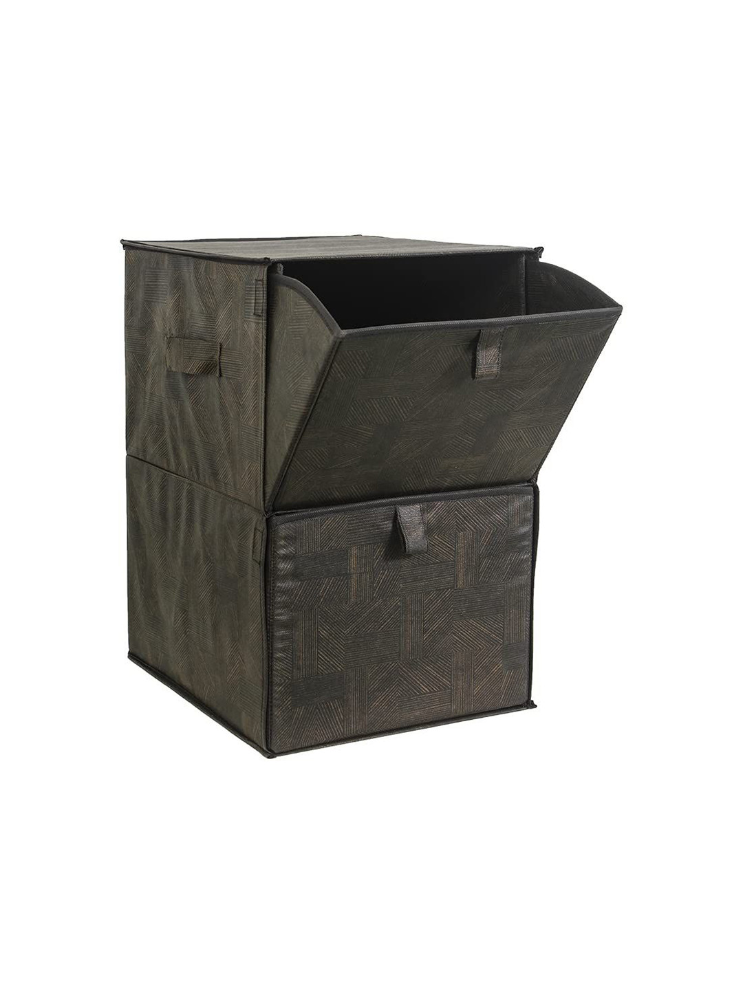 prettykrafts Black 2 Tiers Reusable Multi-Utility Organiser