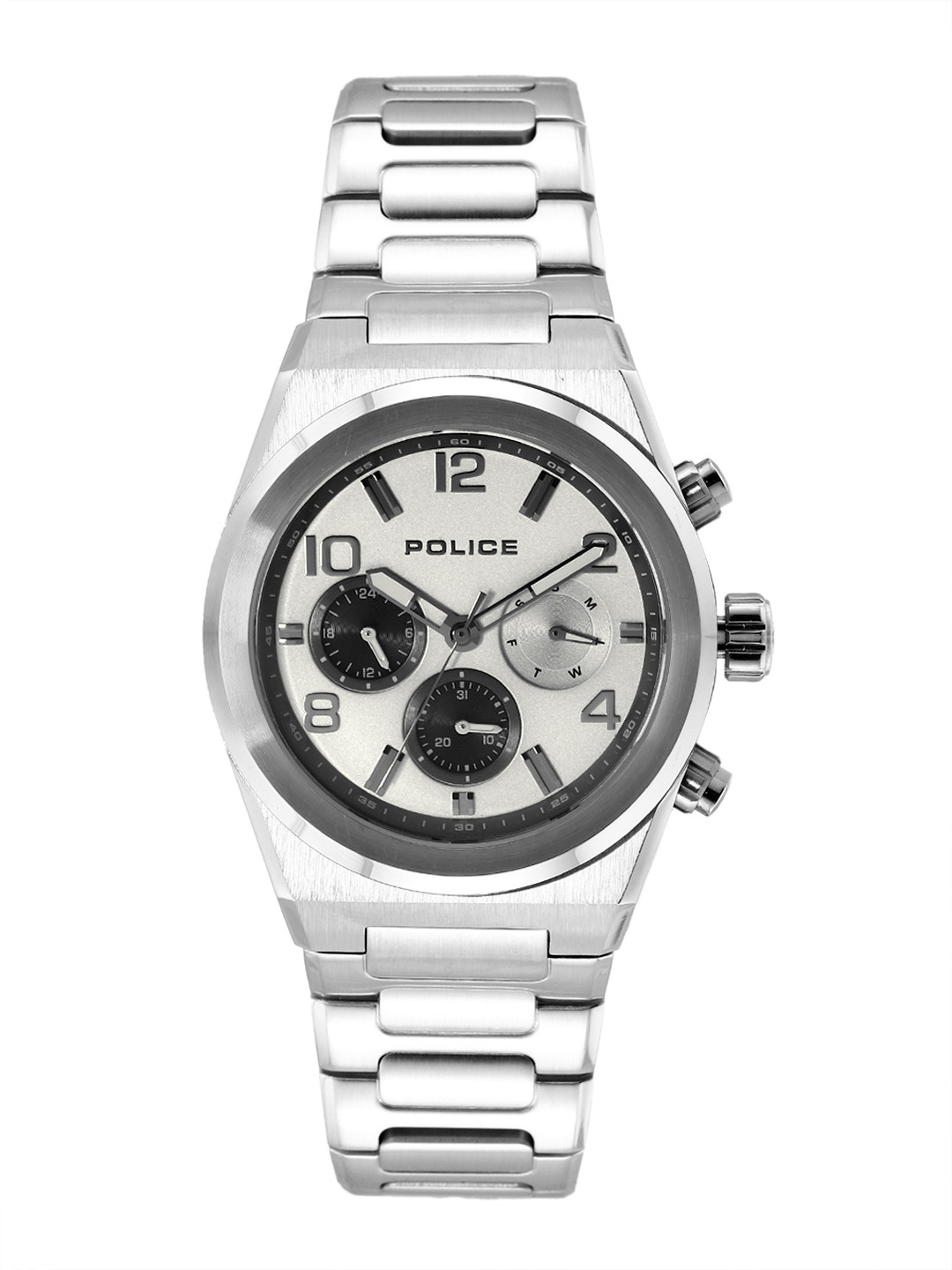 Police Men Analogue Stainless Steel Multi Function Watch PLPEWJK2226704W