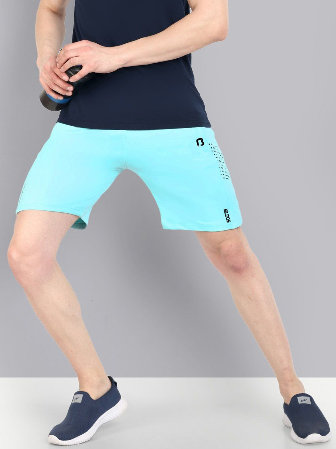 Bildos Men Mid-Rise Above Knee Regular Shorts