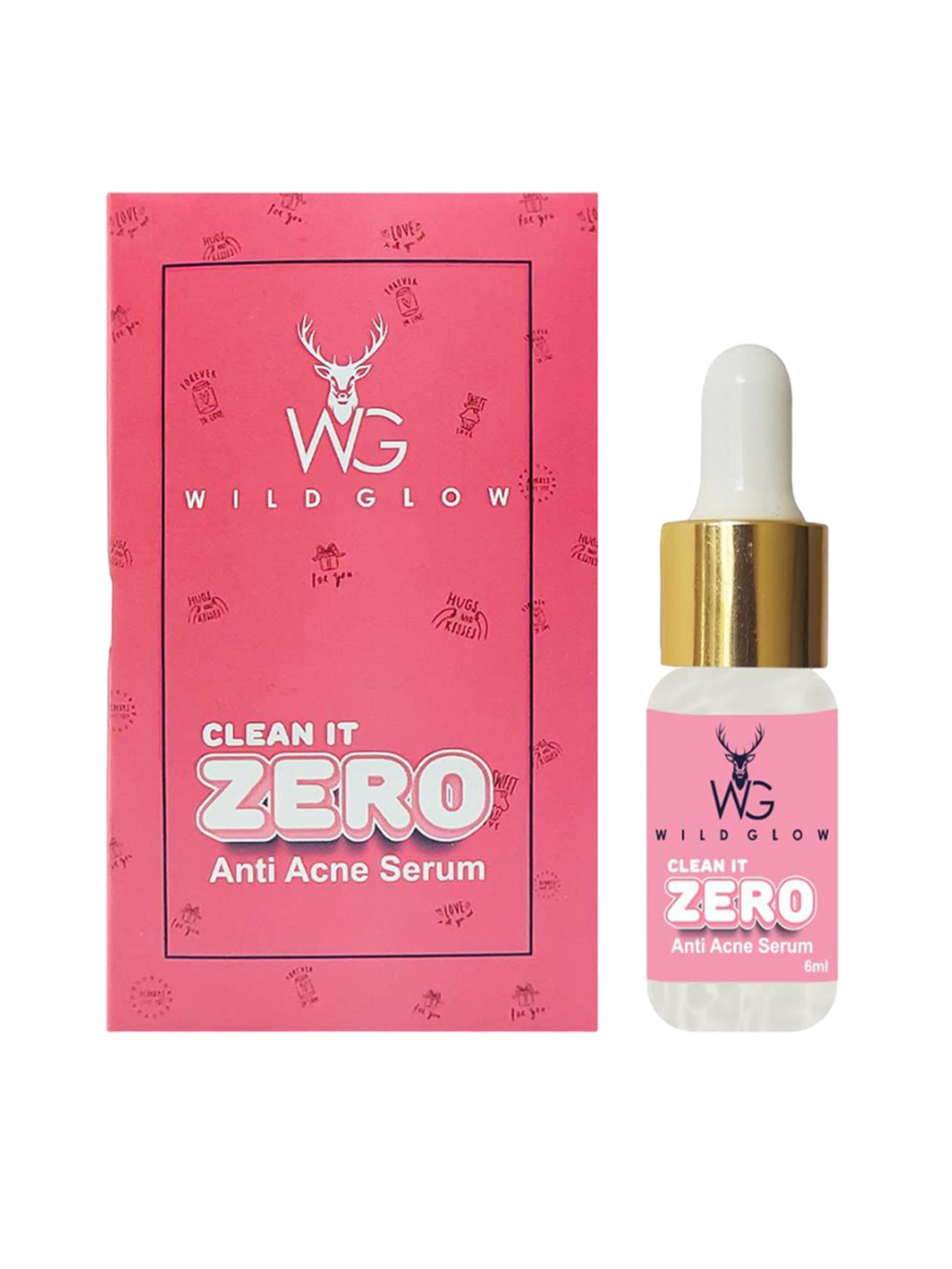 Wildglow Clean It Zero Anti Acne Face Serum- 6 ml