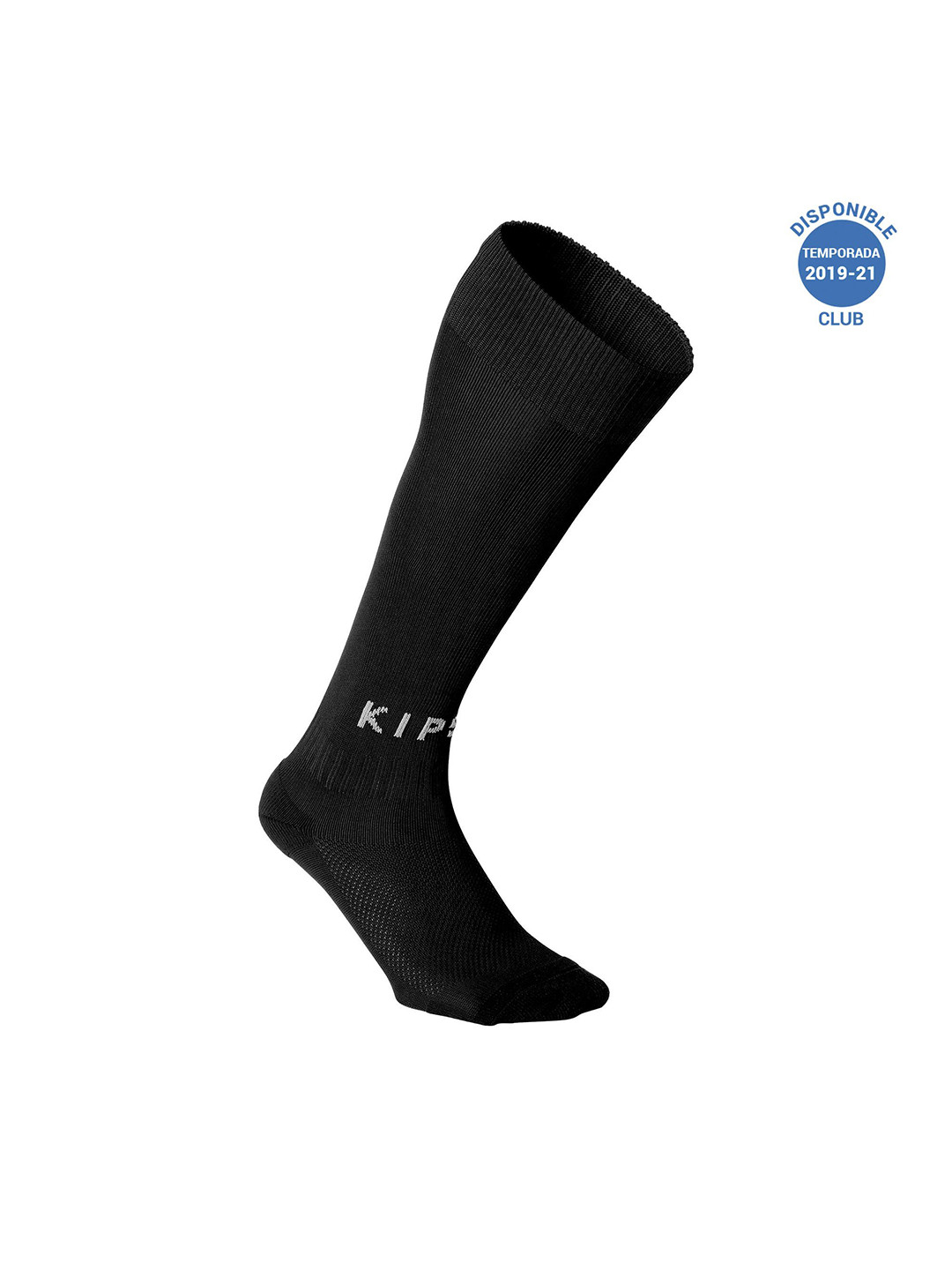 Decathlon KIPSTA Men Black Essential Football High Socks