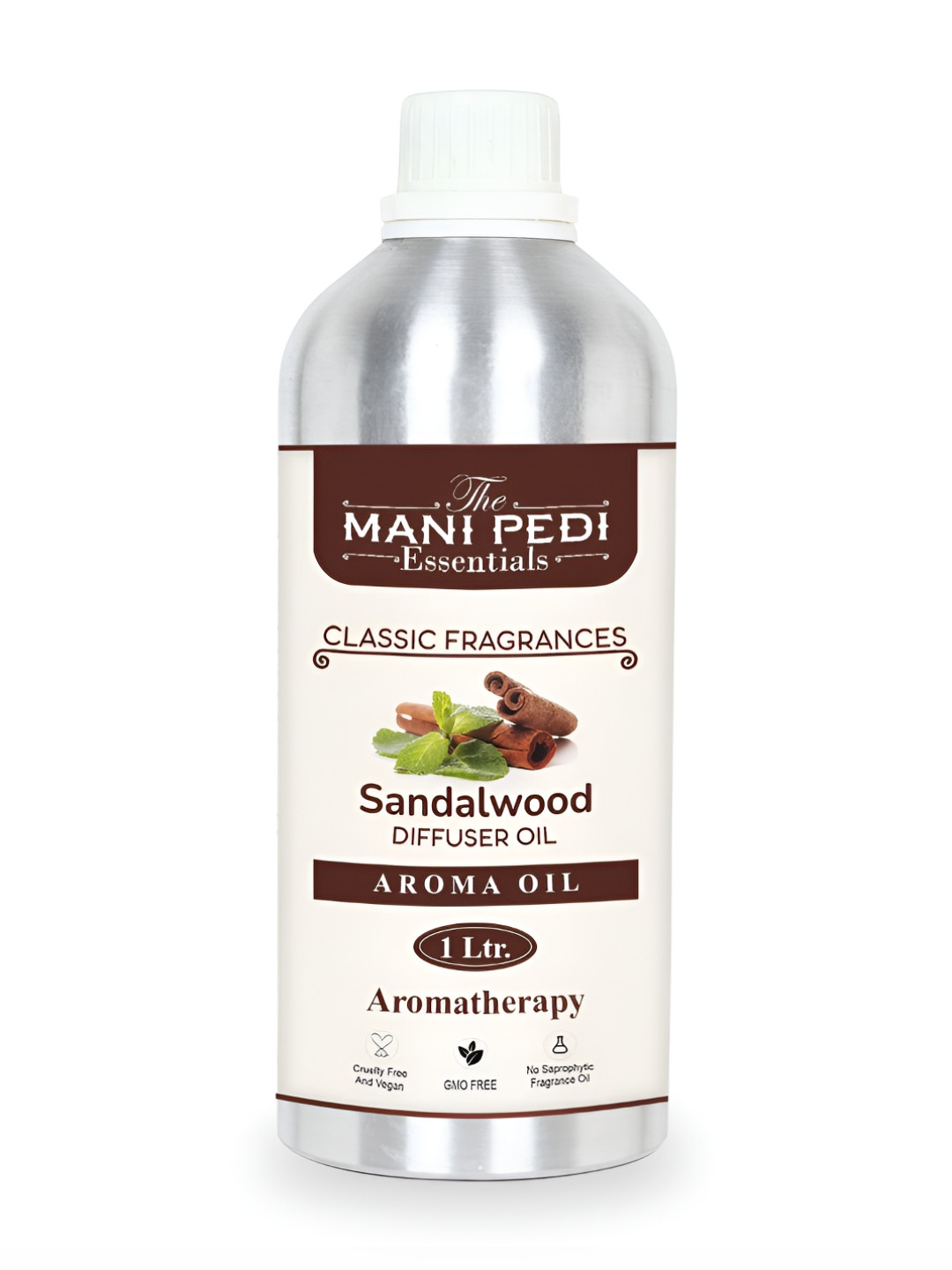 The Mani Pedi Essentials White Sandal Wood Diffuser Oil 1L