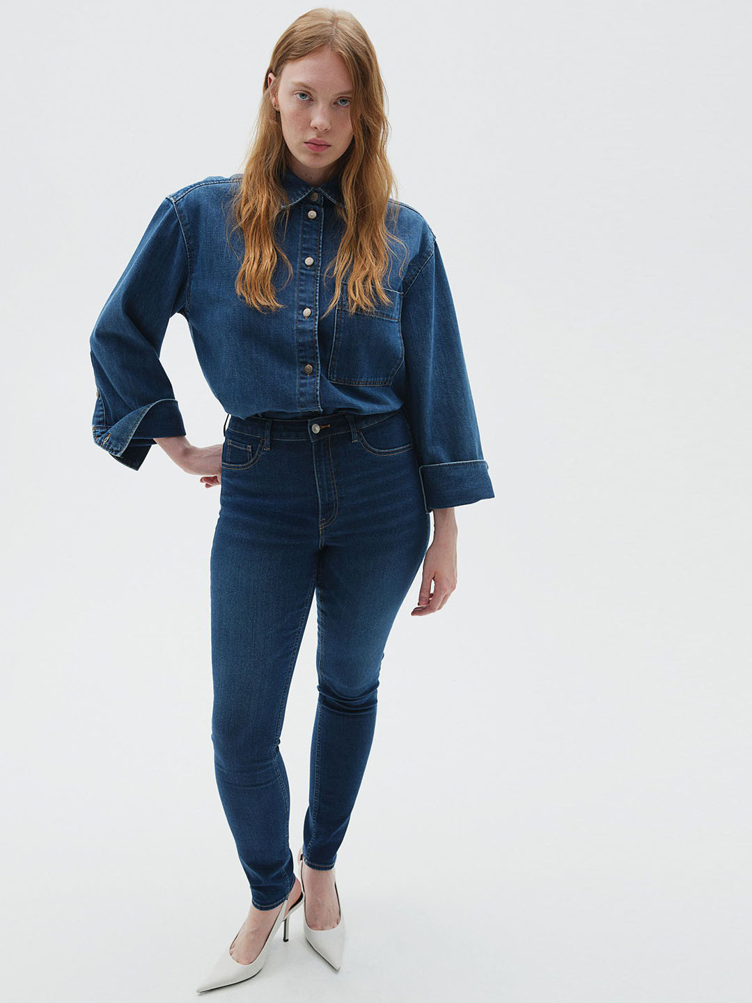 Ladies Jeans Jeggings High Waist &denim H&m &Denim Jeans