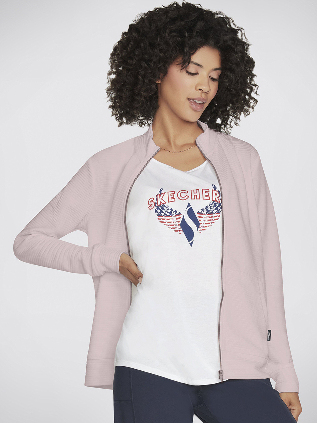 Skechers Women Gowalk Long Sleeves Jacket