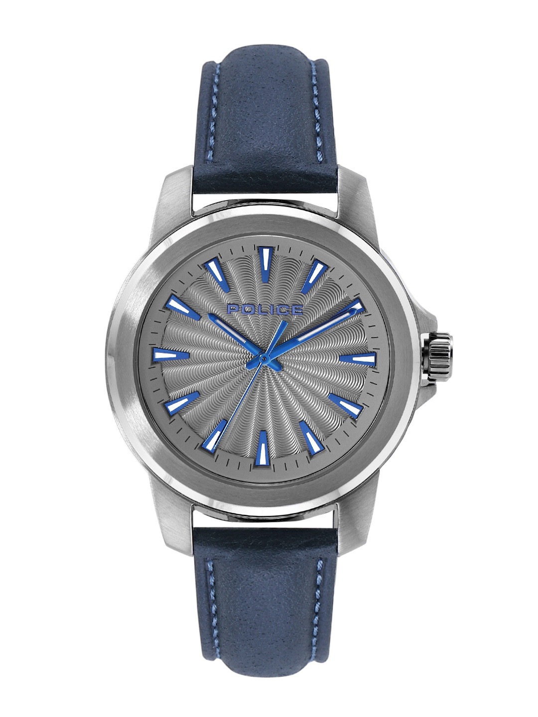 Police Men Analogue Leather Straps Watch PLPEWJA2207802W