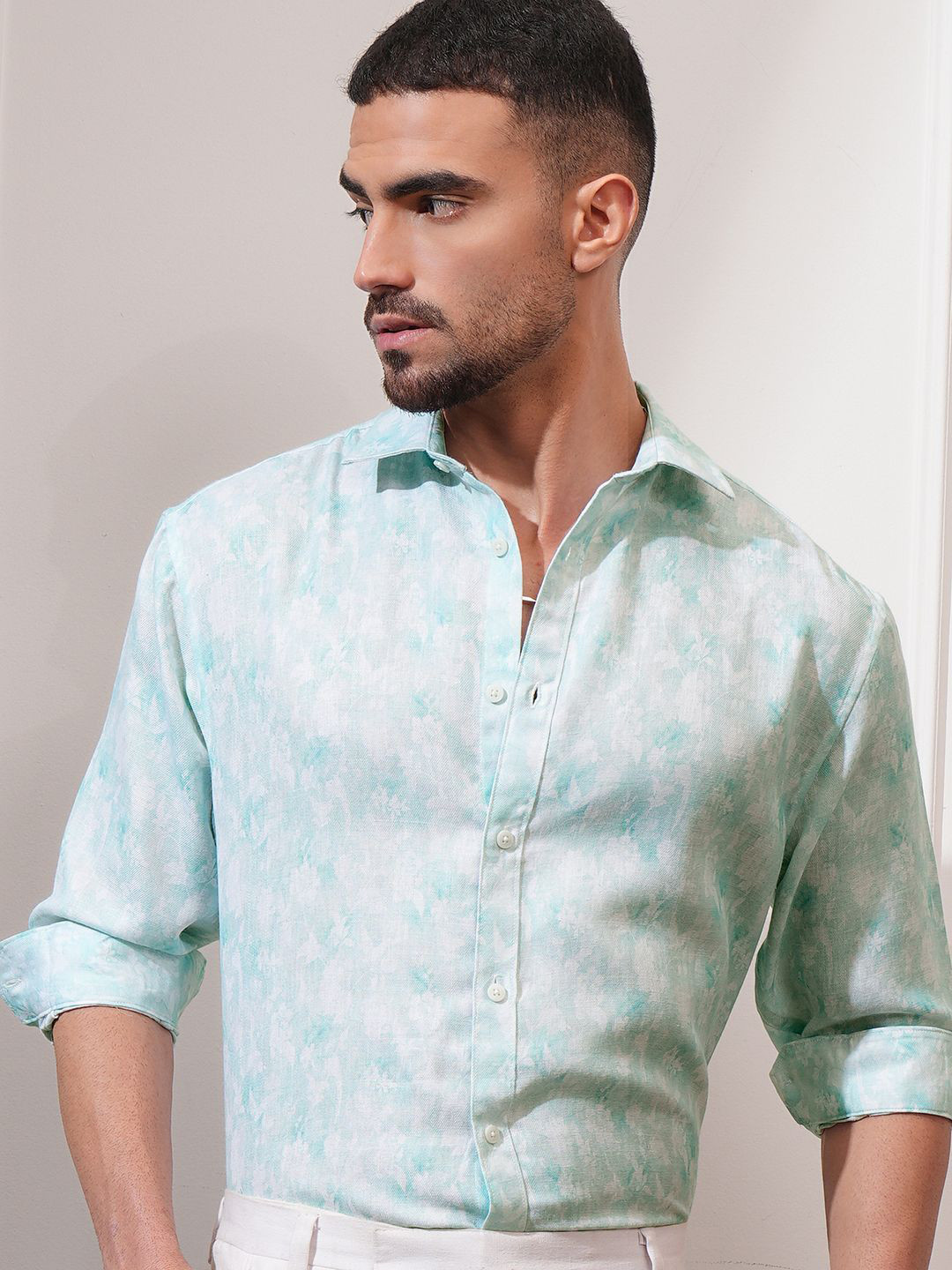 Locomotive Luxe Men Printed Relaxed Shirt