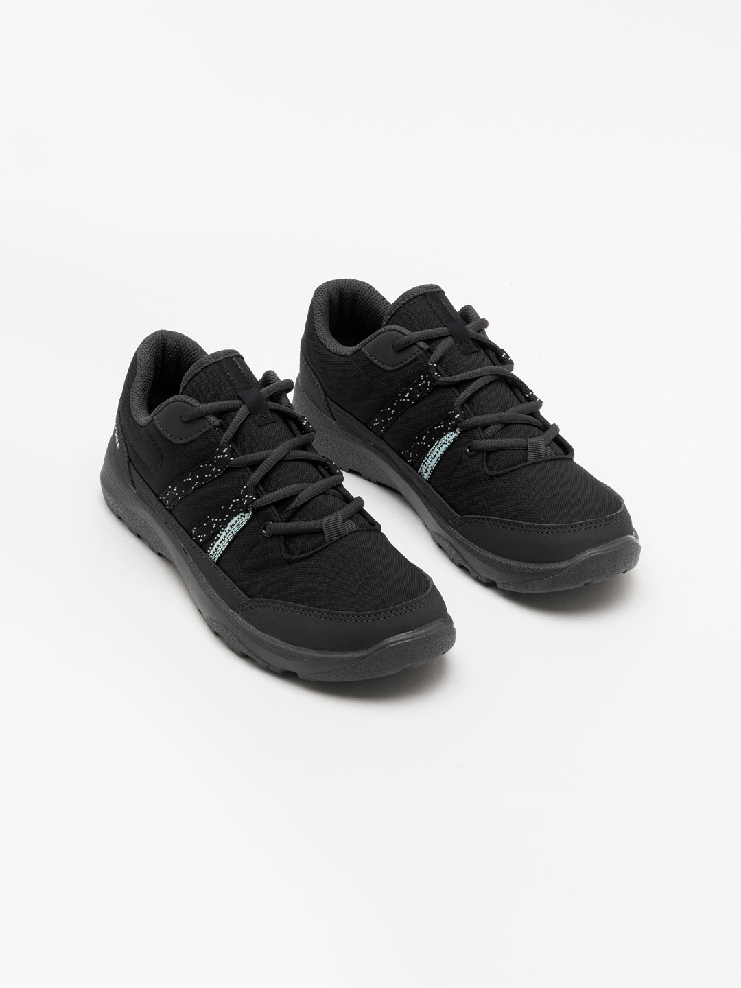 Decathlon QUECHUA Women Black Low Ankle Hiking Shoes