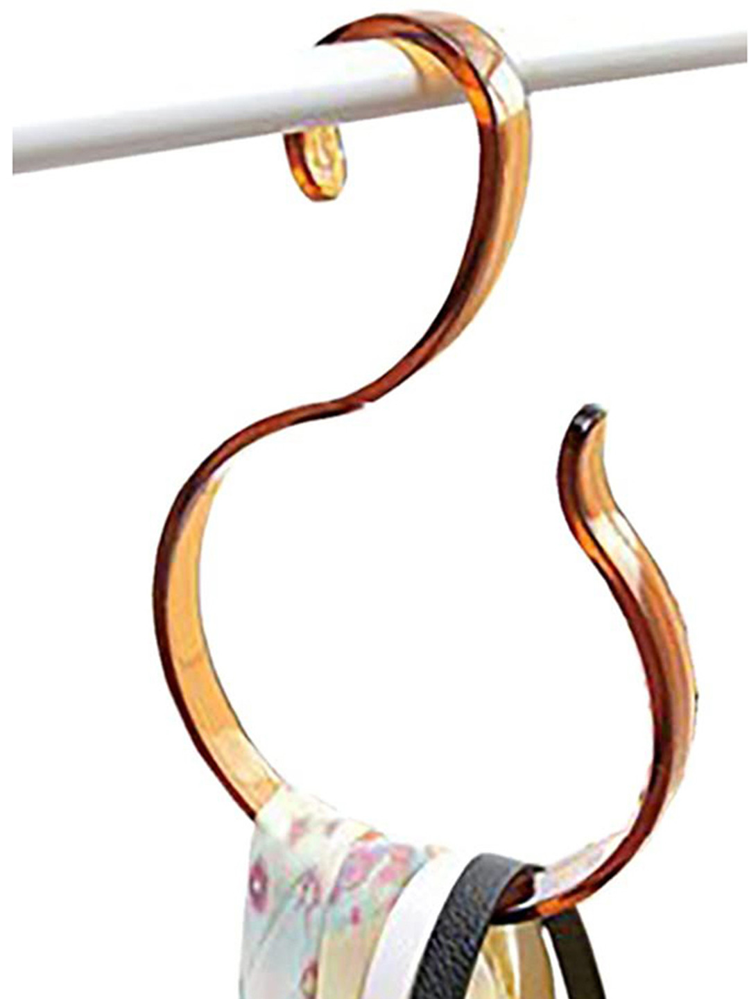 prettykrafts Brown Textured Unbreakable Hook