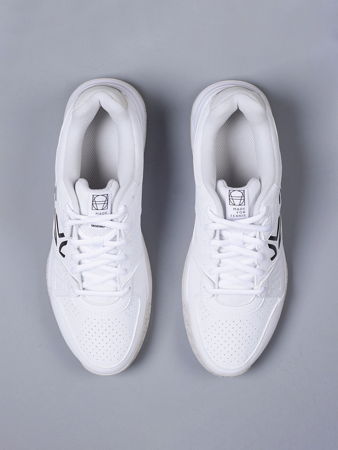 Decathlon ARTENGO - Men White Multi Court Non Marking Tennis Shoes