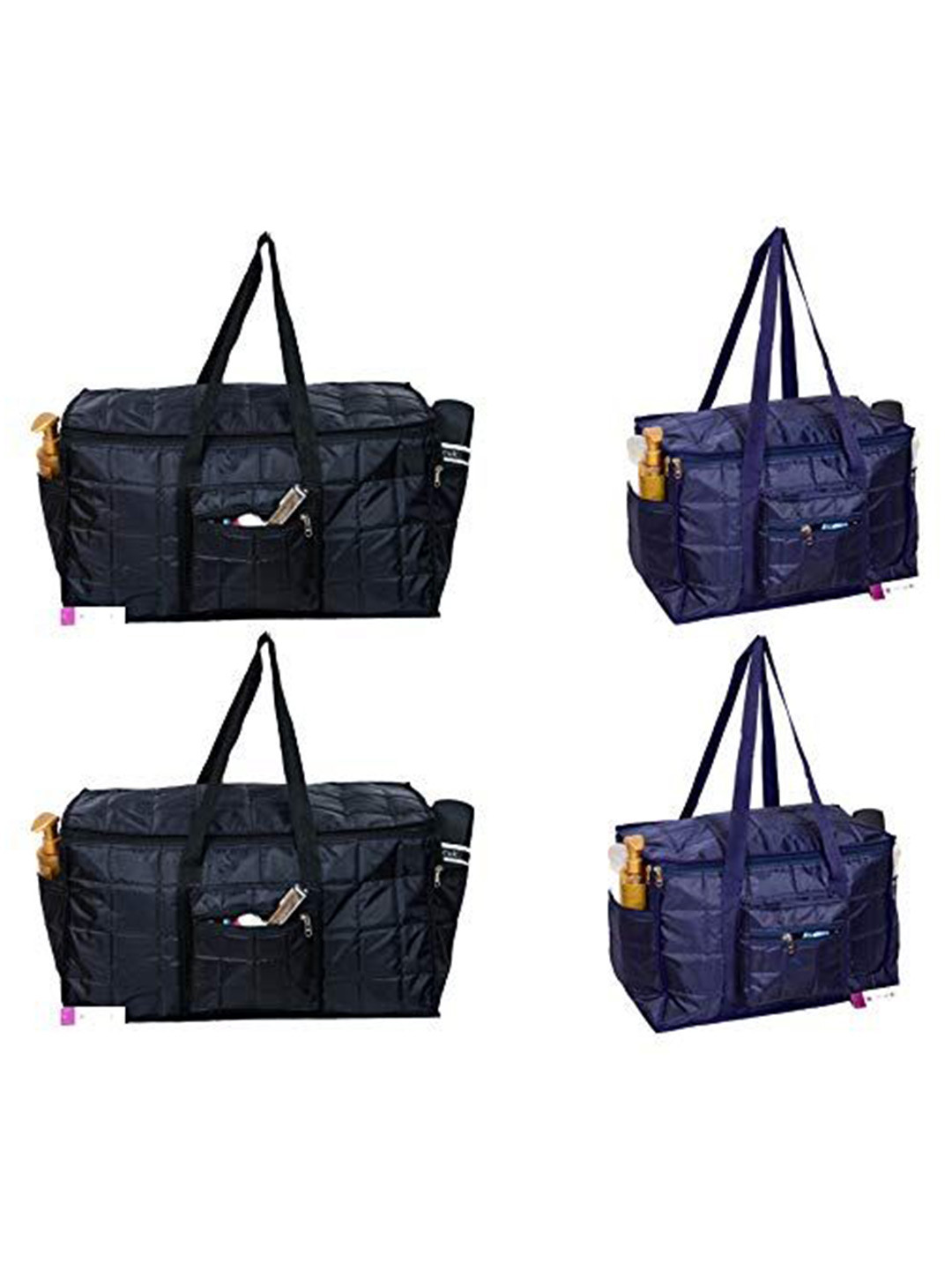 prettykrafts Blue Set of 4 Duffel Bags