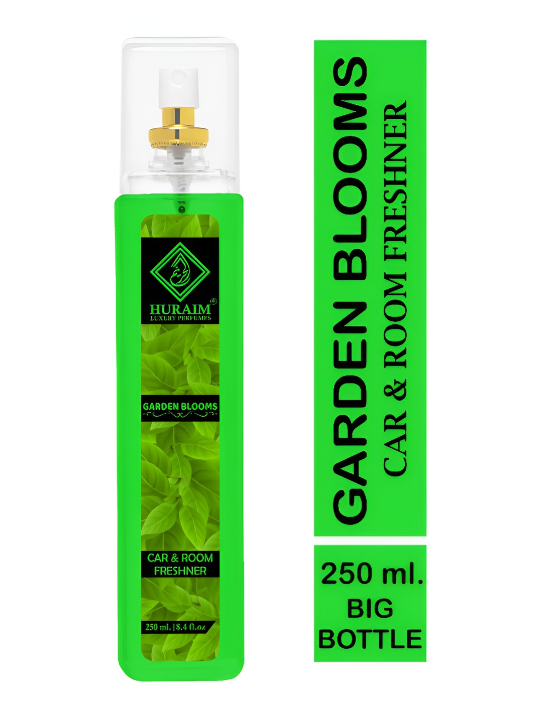 HURAIM Green and Black Car & Room Air Freshener 250 ml