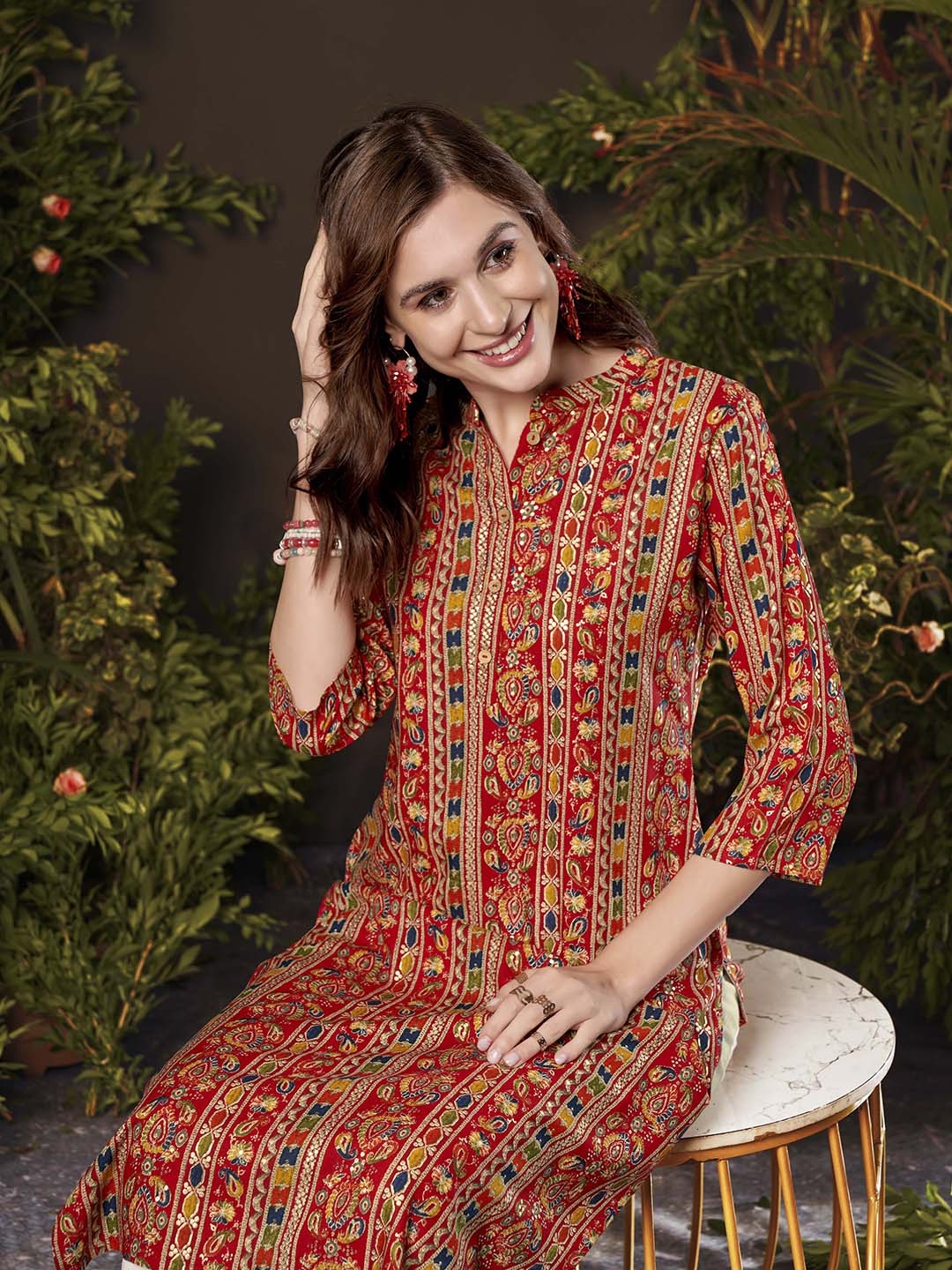 Anouk Women Floral Printed Kurta - Kurtas for Women 31125711 | Myntra