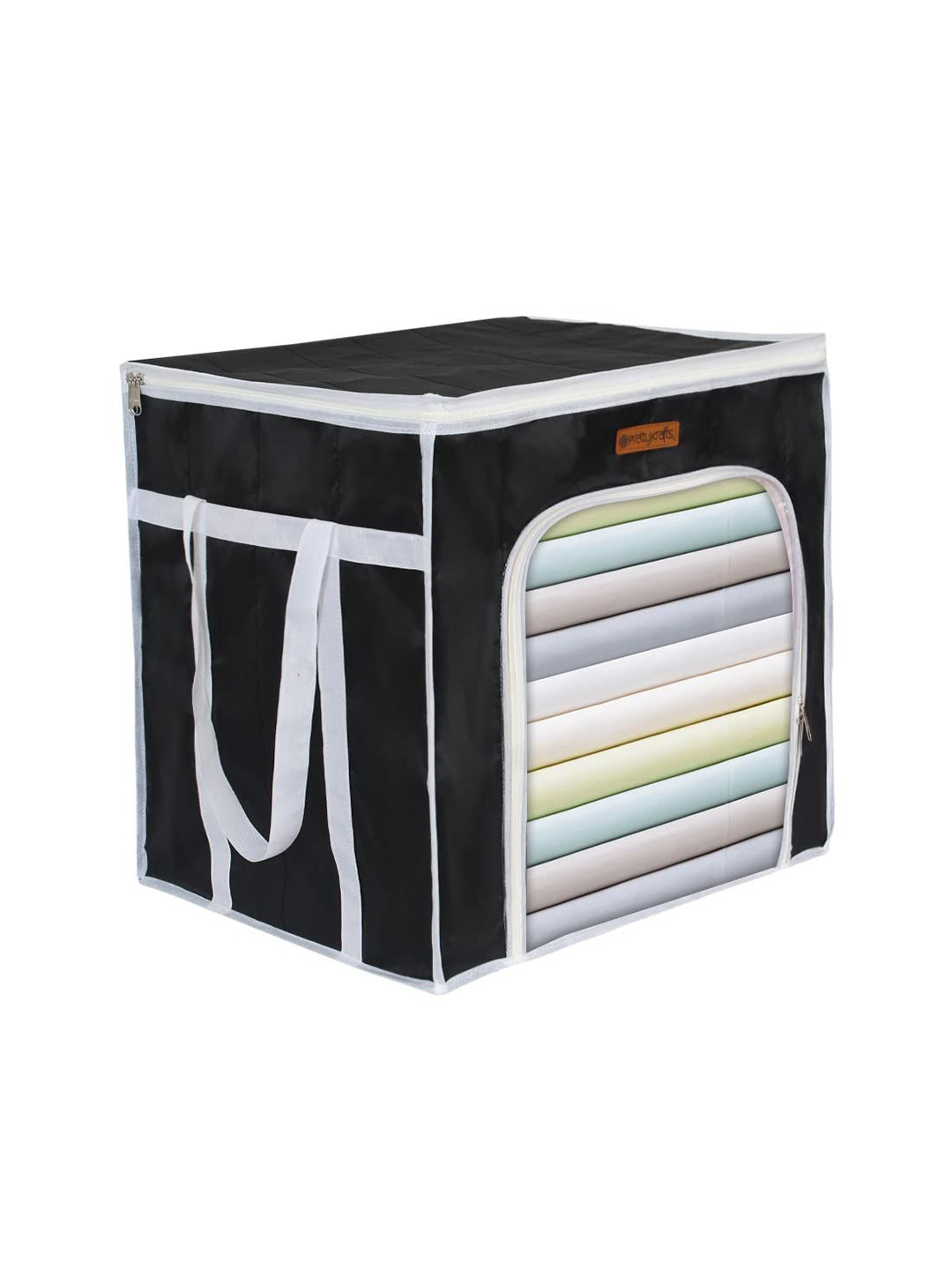 prettykrafts Black & White Reusable Multi-Utility Organisers