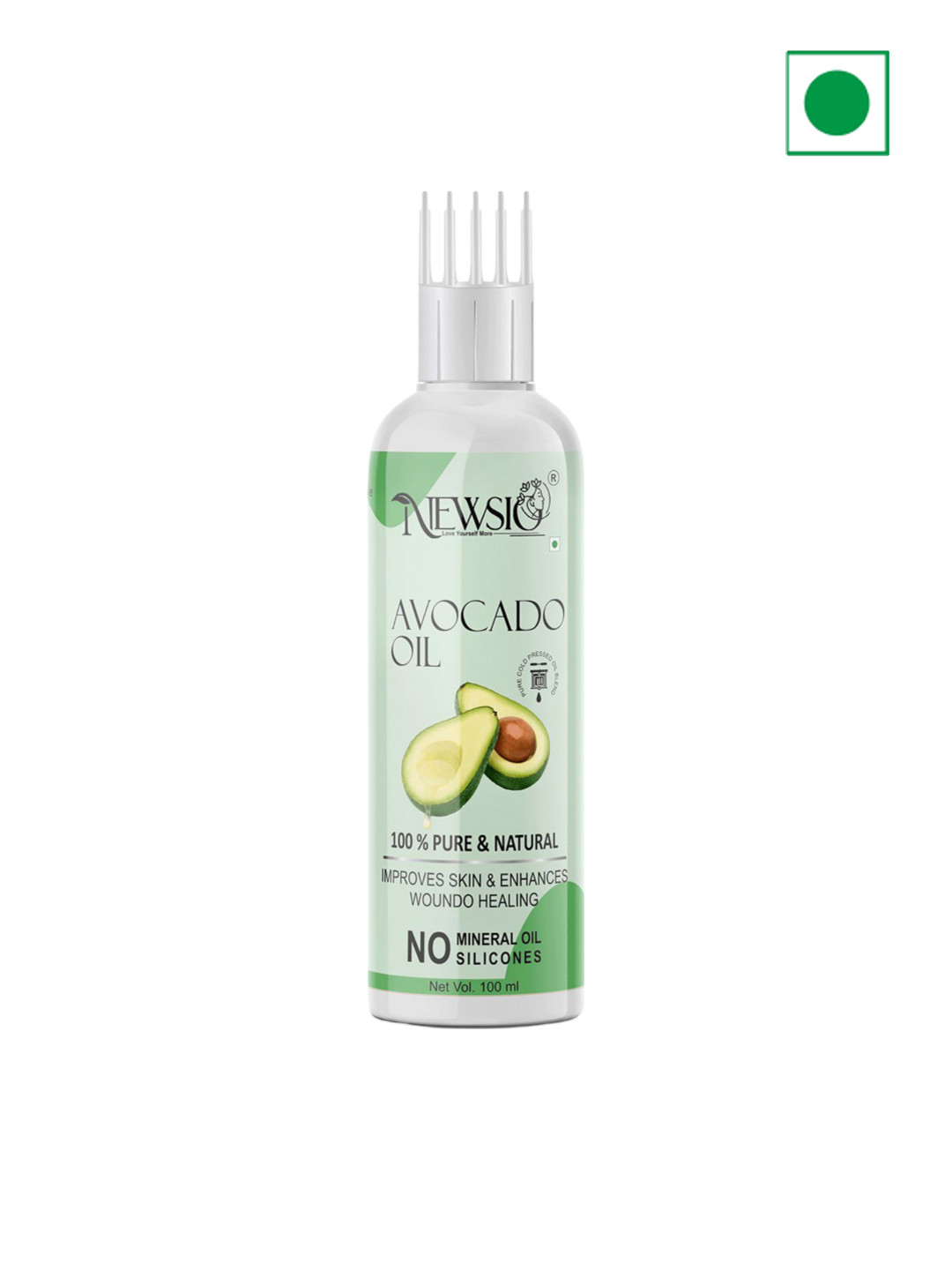 Newsio 100% Pure & Natural Avacado Oil - 100 ml