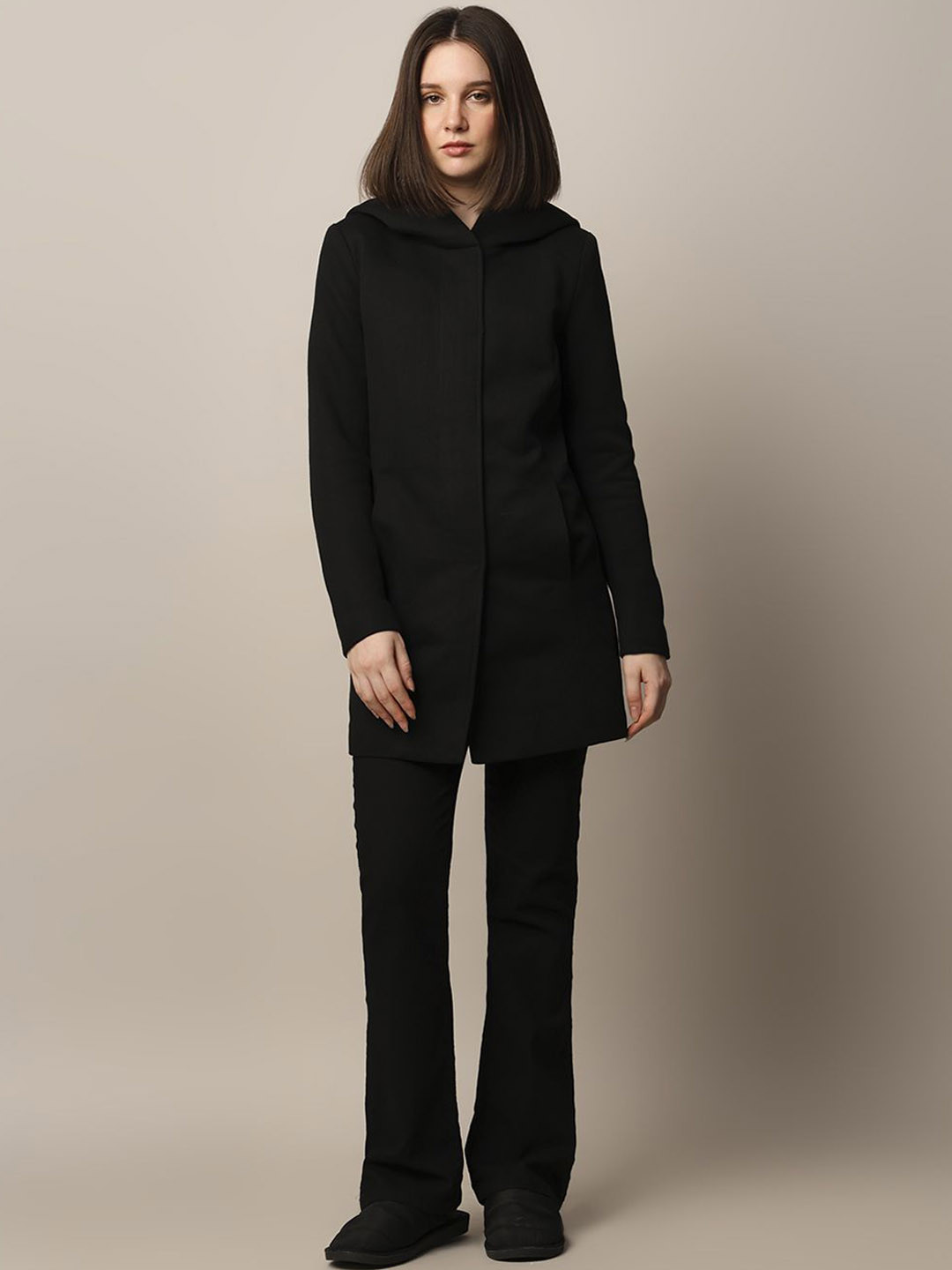 ONLY Women Single-Breasted Overcoat