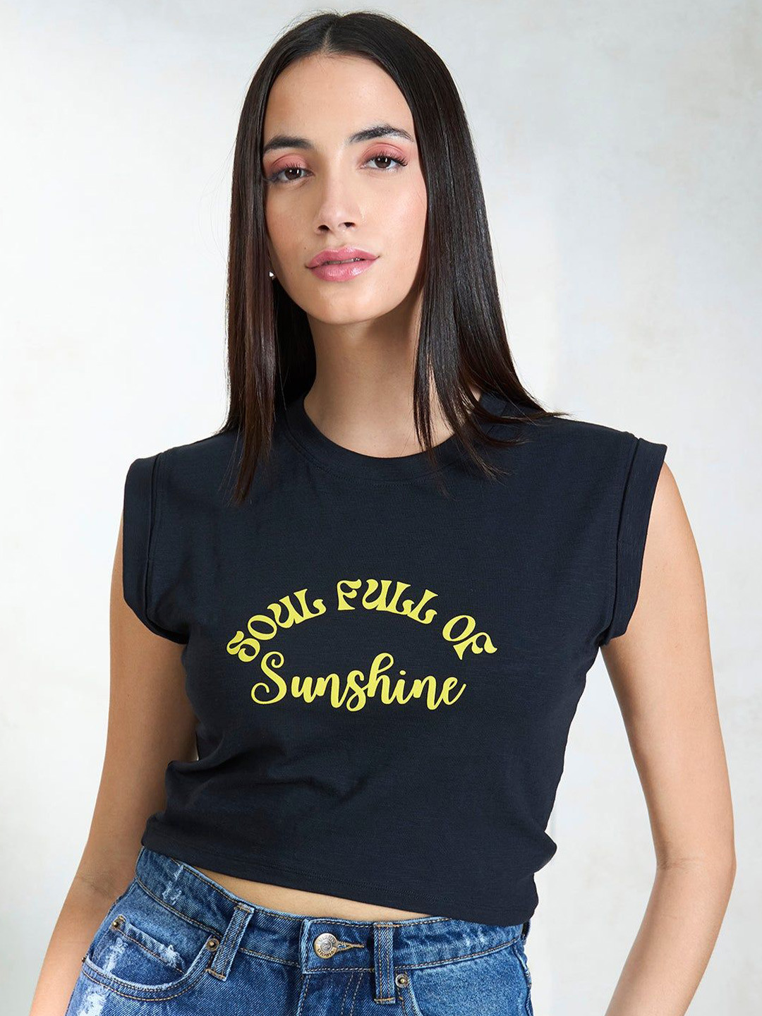 Virgio Pure Cotton Jersey Knit Tee